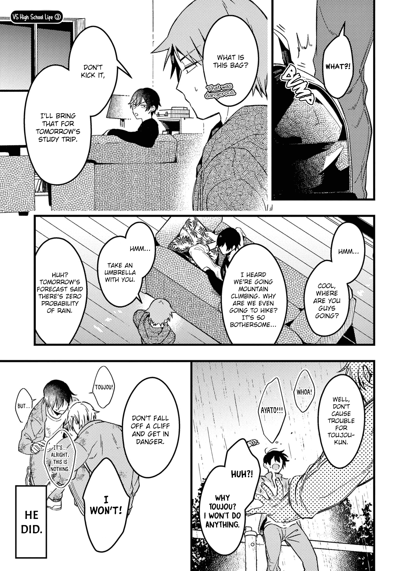 A World Where Everything Definitely Becomes BL vs. The Man Who Definitely Doesn't Want To Be In A BL chapter 35 page 4