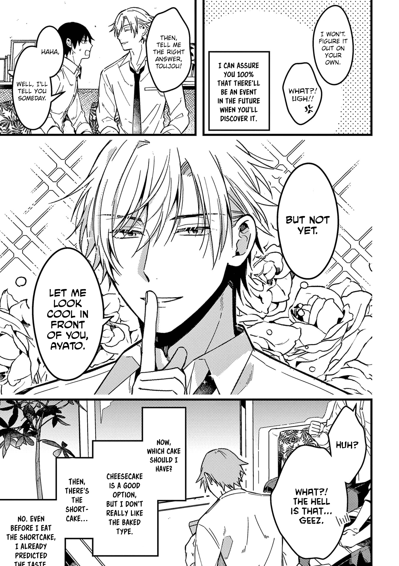 A World Where Everything Definitely Becomes BL vs. The Man Who Definitely Doesn't Want To Be In A BL chapter 44 page 6