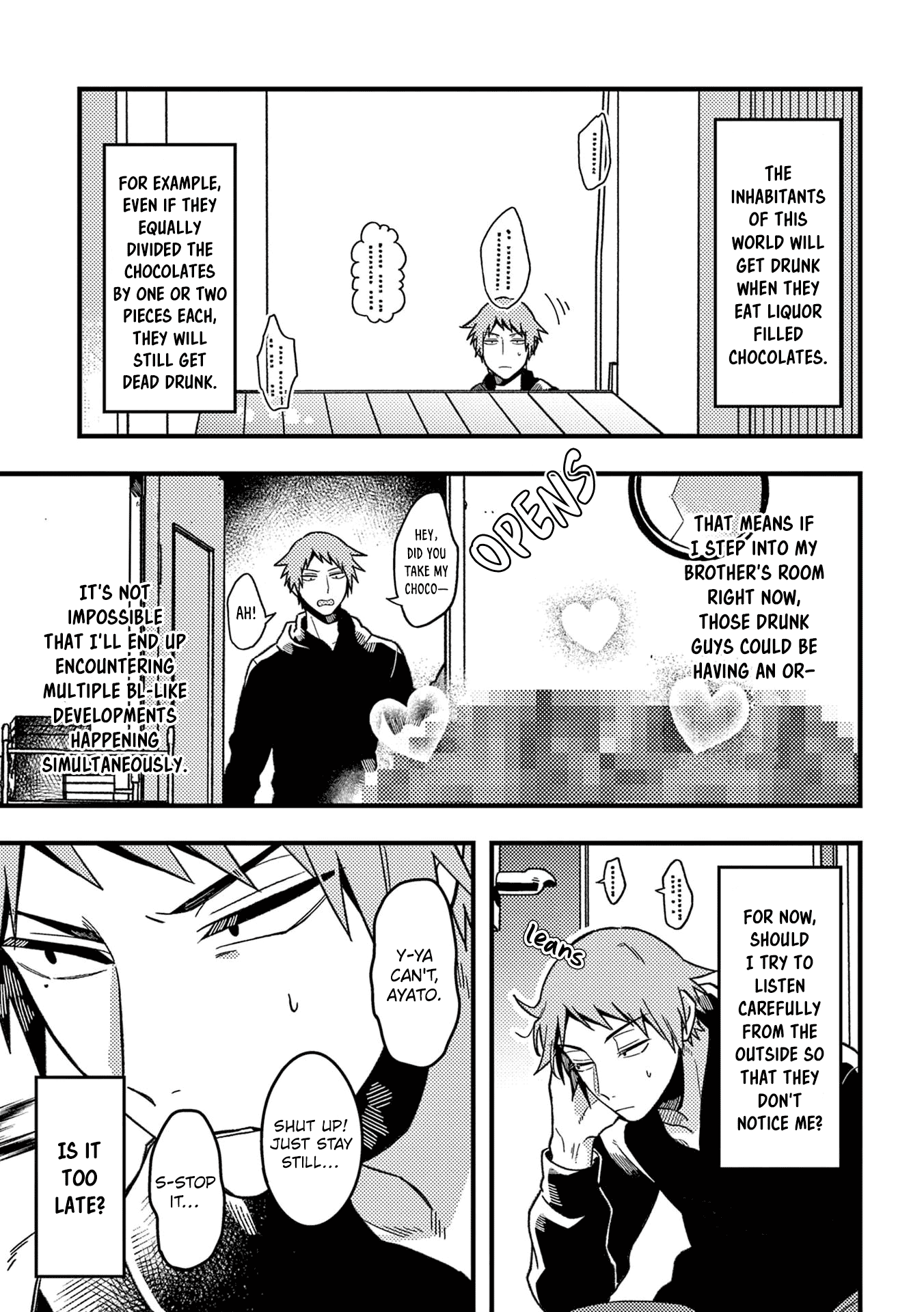 A World Where Everything Definitely Becomes BL vs. The Man Who Definitely Doesn't Want To Be In A BL chapter 47 page 4