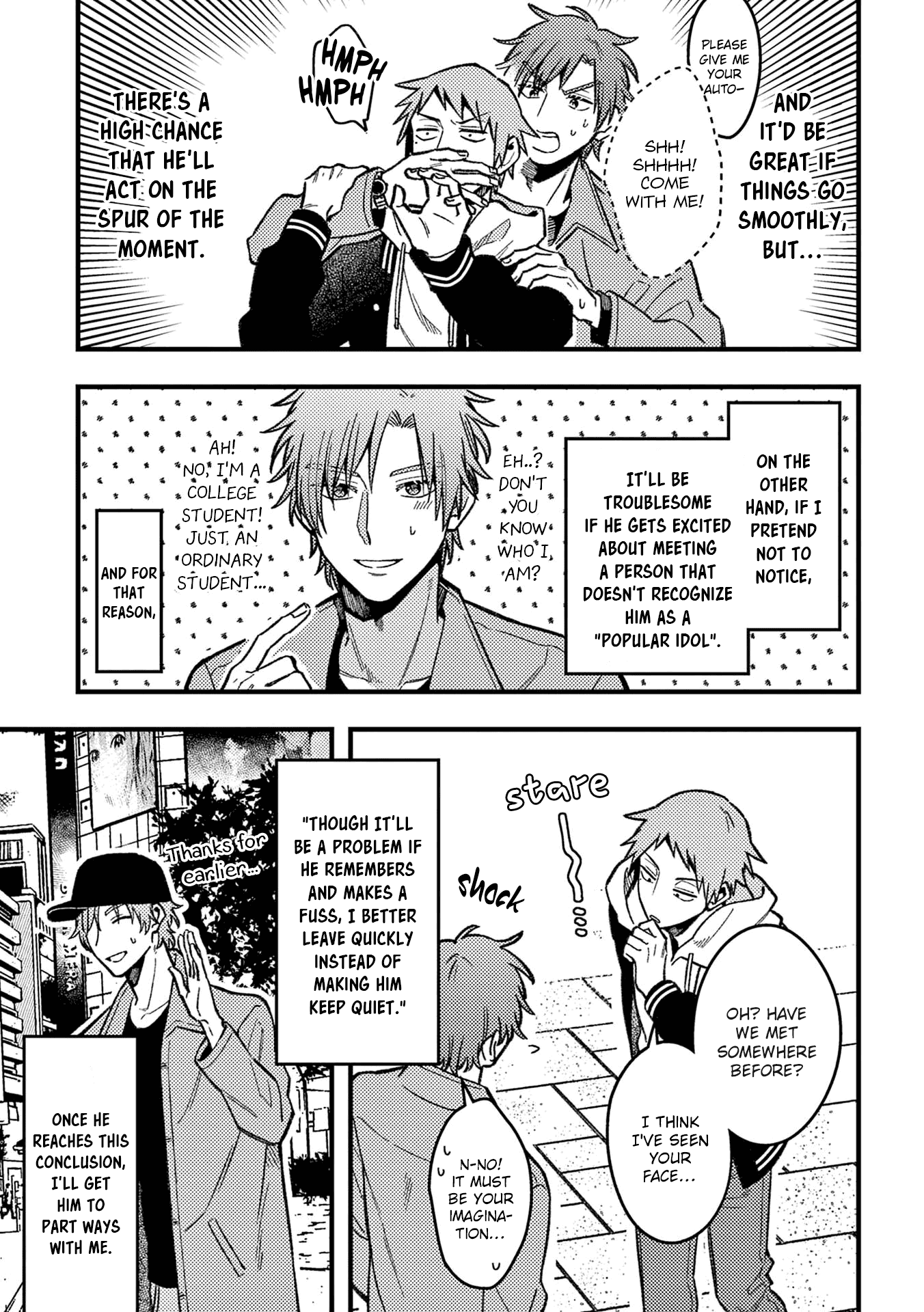 A World Where Everything Definitely Becomes BL vs. The Man Who Definitely Doesn't Want To Be In A BL chapter 49 page 4