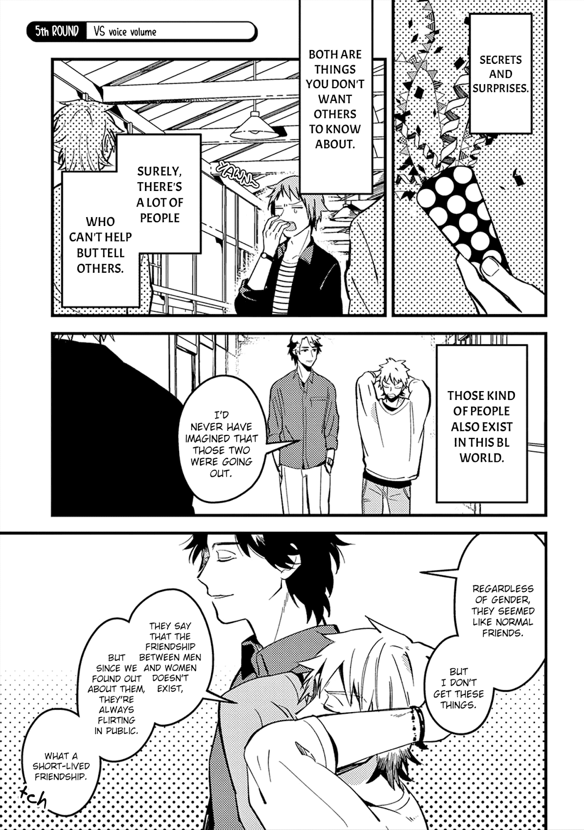 A World Where Everything Definitely Becomes BL vs. The Man Who Definitely Doesn't Want To Be In A BL chapter 5 page 2