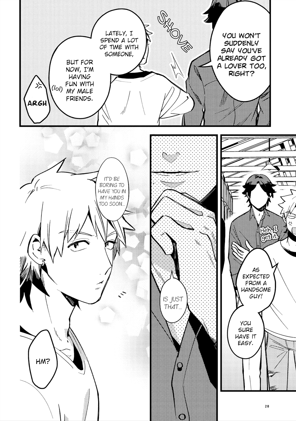 A World Where Everything Definitely Becomes BL vs. The Man Who Definitely Doesn't Want To Be In A BL chapter 5 page 3