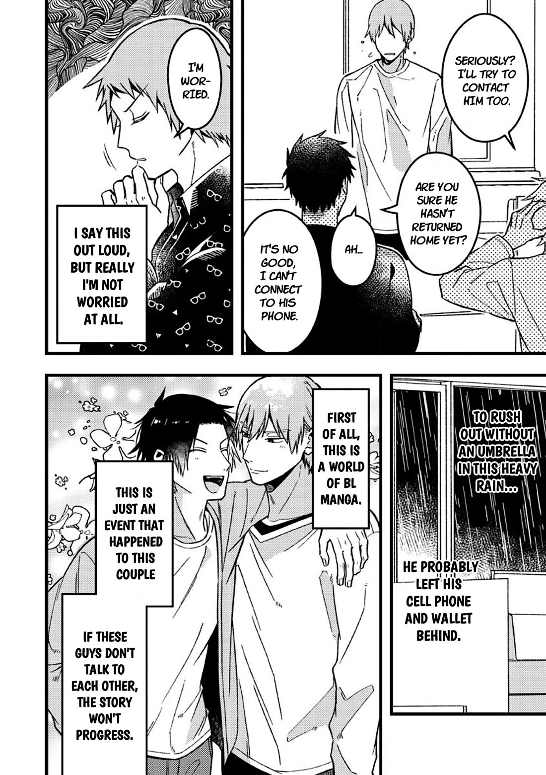 A World Where Everything Definitely Becomes BL vs. The Man Who Definitely Doesn't Want To Be In A BL chapter 52 page 3