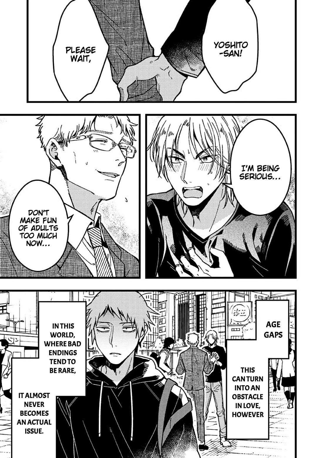 A World Where Everything Definitely Becomes BL vs. The Man Who Definitely Doesn't Want To Be In A BL chapter 53 page 2