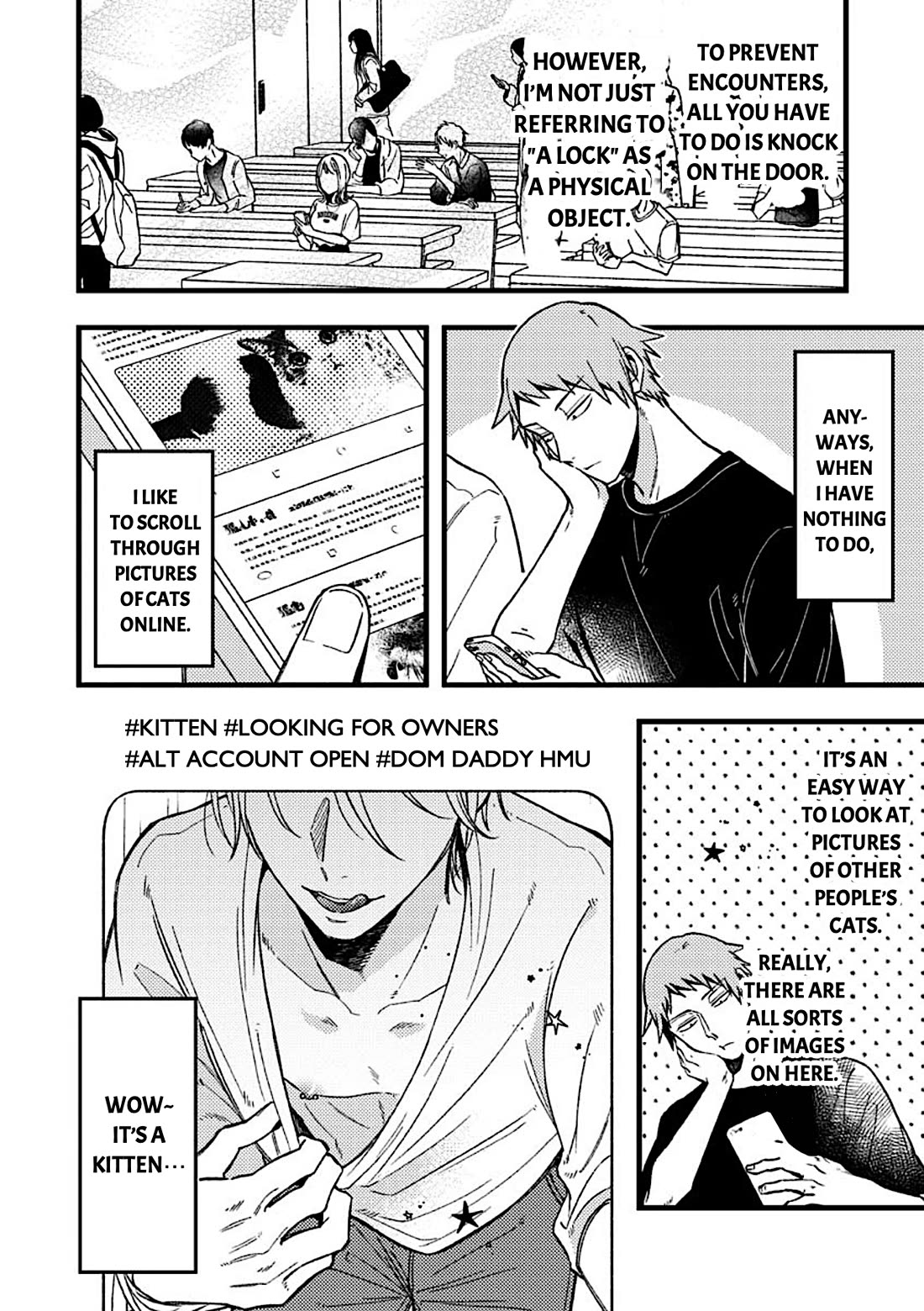 A World Where Everything Definitely Becomes BL vs. The Man Who Definitely Doesn't Want To Be In A BL chapter 54 page 2
