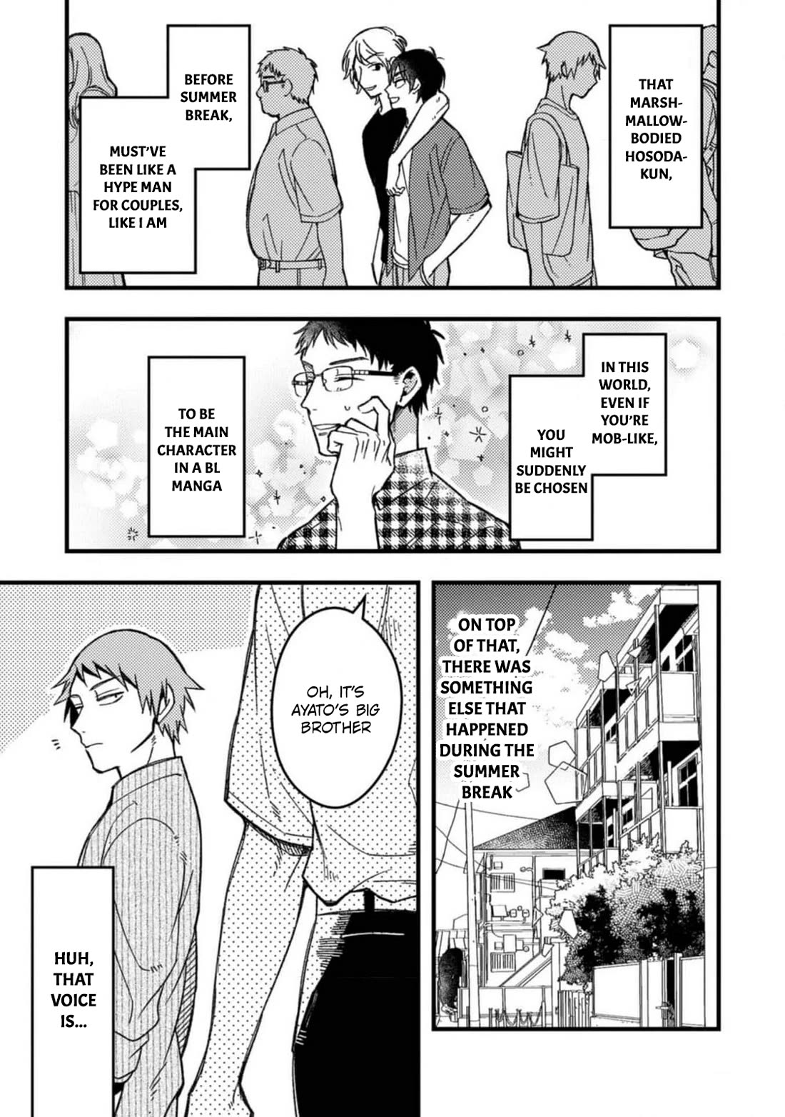 A World Where Everything Definitely Becomes BL vs. The Man Who Definitely Doesn't Want To Be In A BL chapter 56 page 3