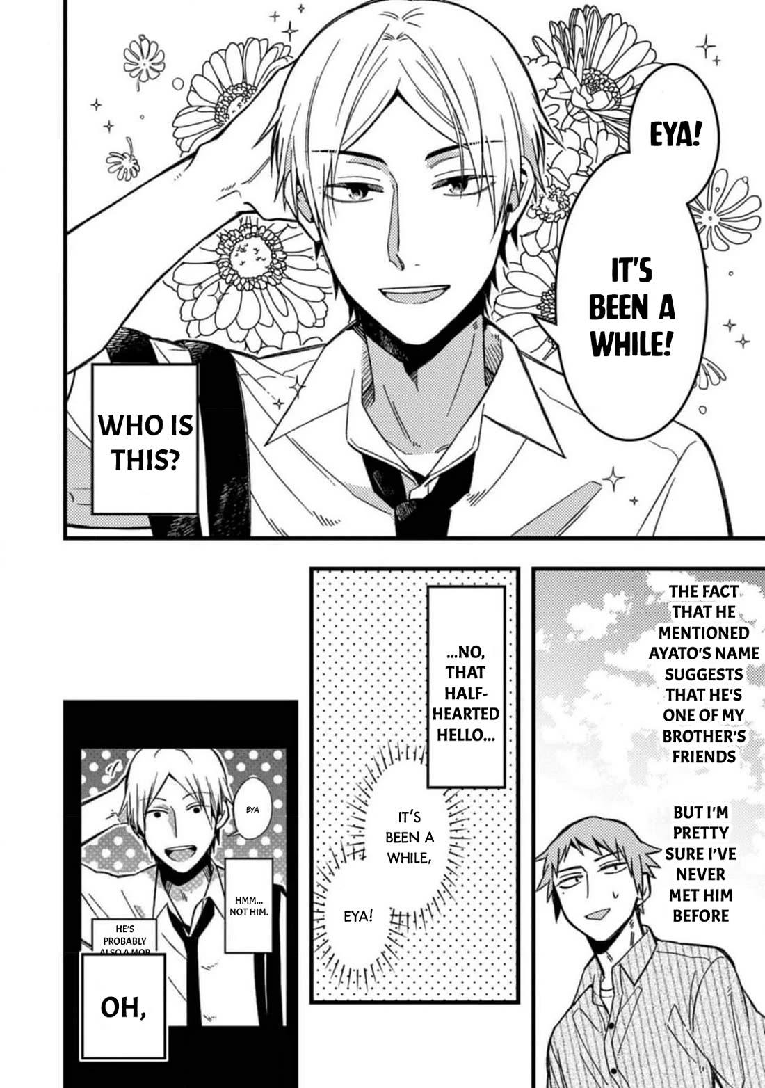 A World Where Everything Definitely Becomes BL vs. The Man Who Definitely Doesn't Want To Be In A BL chapter 56 page 4