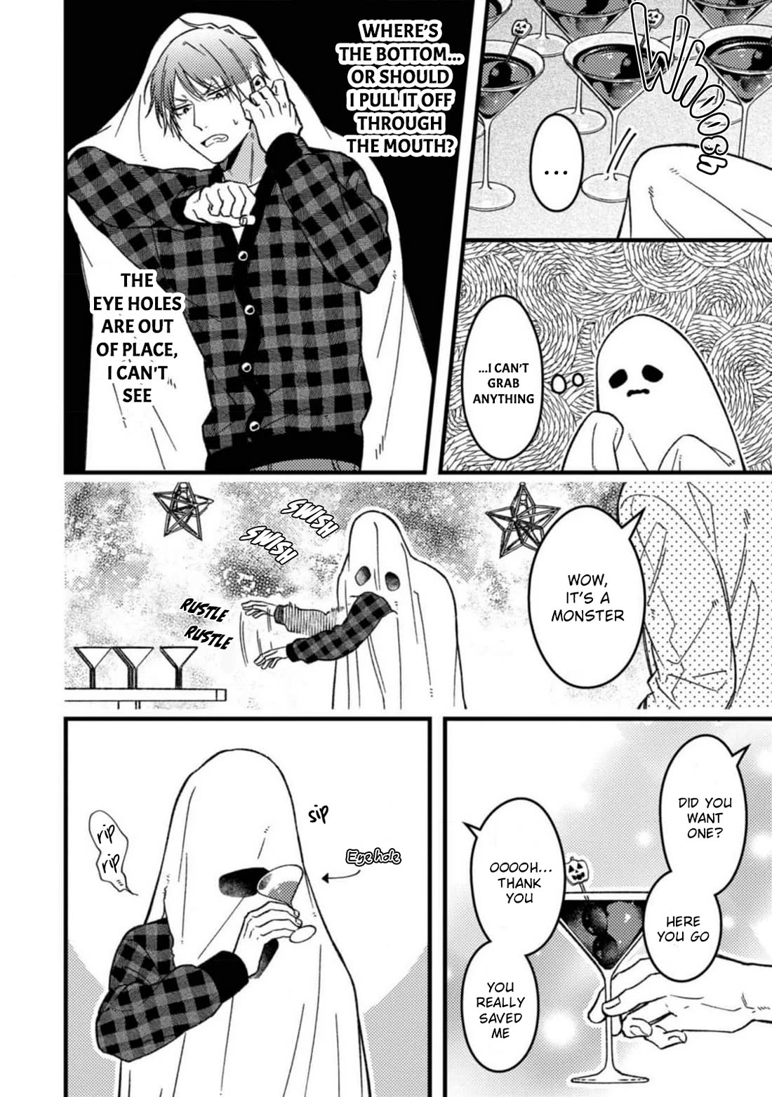 A World Where Everything Definitely Becomes BL vs. The Man Who Definitely Doesn't Want To Be In A BL chapter 58 page 4