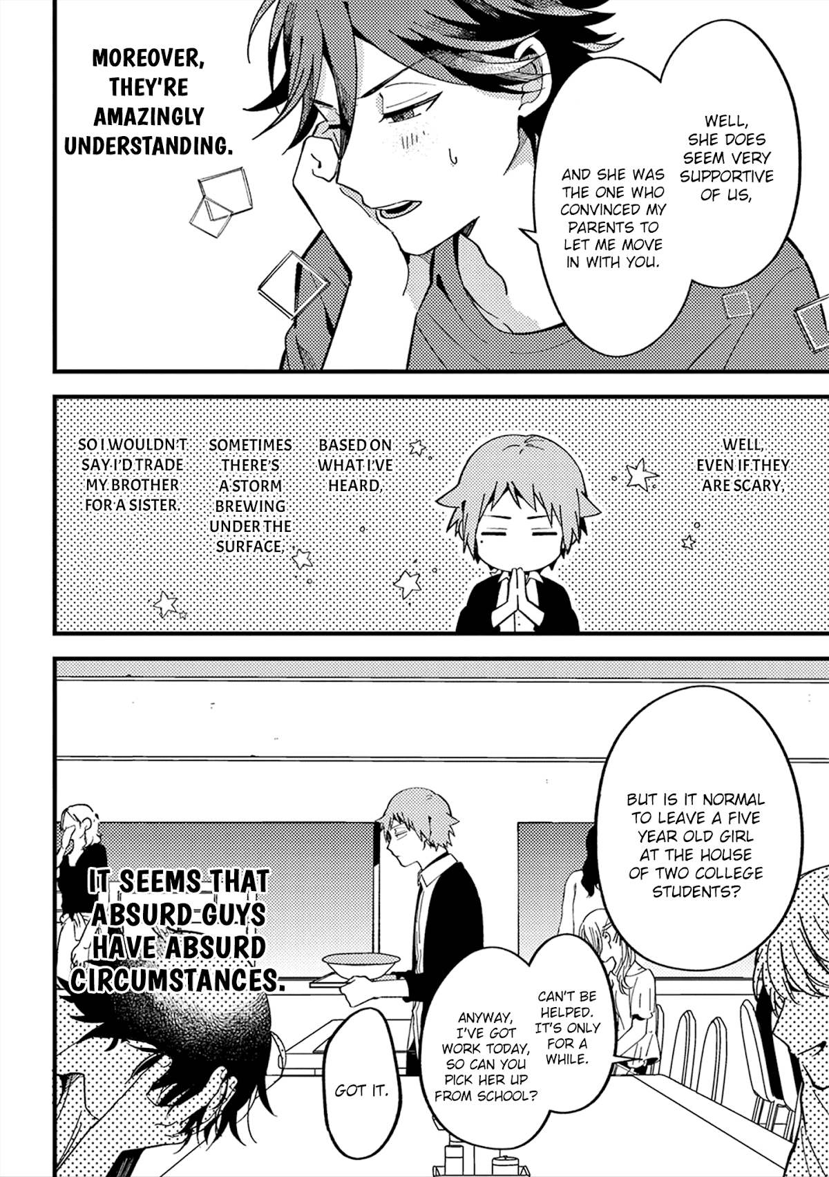 A World Where Everything Definitely Becomes BL vs. The Man Who Definitely Doesn't Want To Be In A BL chapter 6 page 5