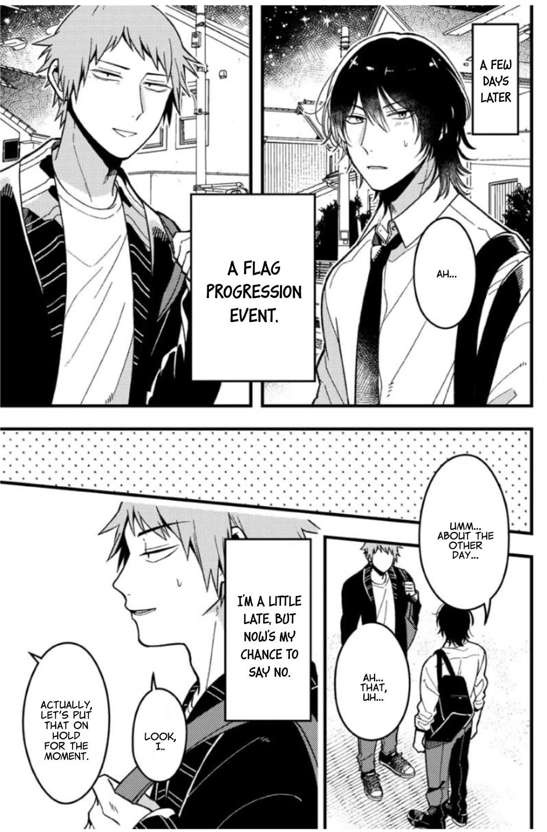 A World Where Everything Definitely Becomes BL vs. The Man Who Definitely Doesn't Want To Be In A BL chapter 62 page 1