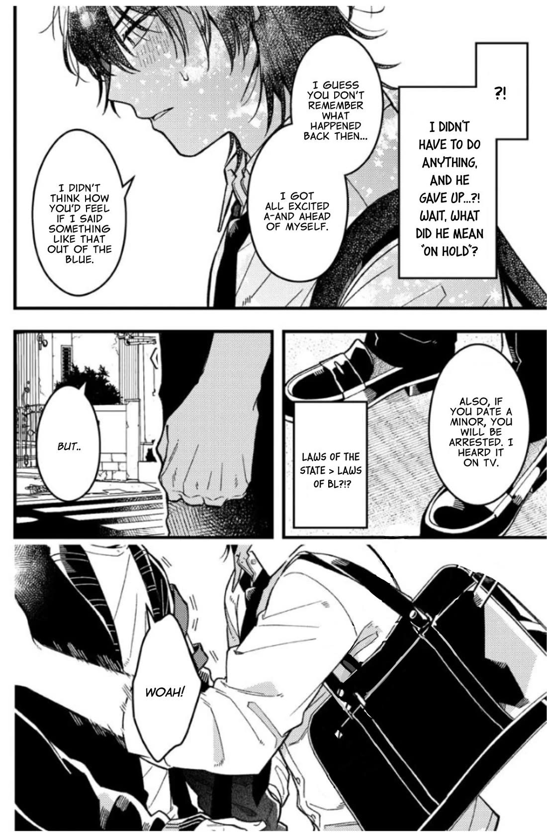 A World Where Everything Definitely Becomes BL vs. The Man Who Definitely Doesn't Want To Be In A BL chapter 62 page 2