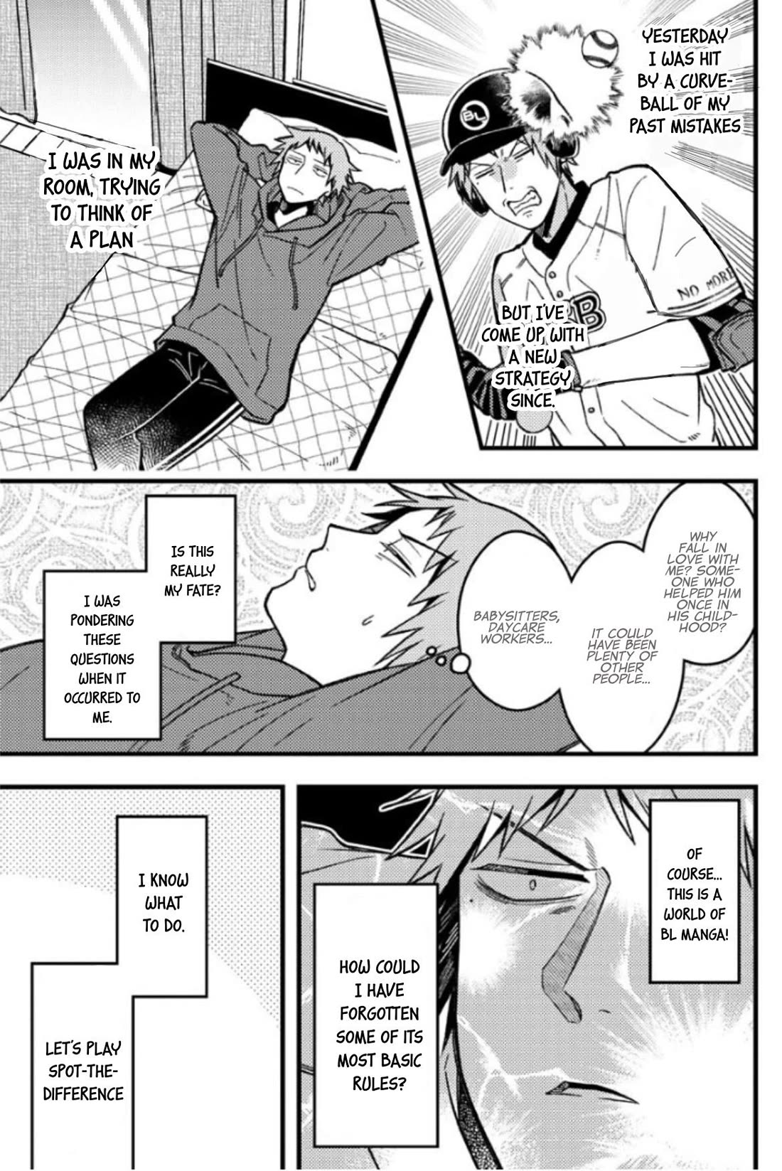 A World Where Everything Definitely Becomes BL vs. The Man Who Definitely Doesn't Want To Be In A BL chapter 63 page 1