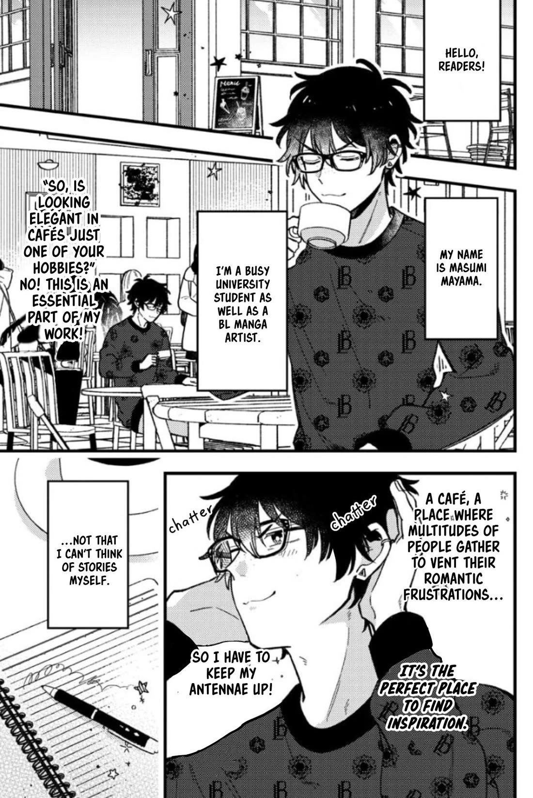 A World Where Everything Definitely Becomes BL vs. The Man Who Definitely Doesn't Want To Be In A BL chapter 64 page 1