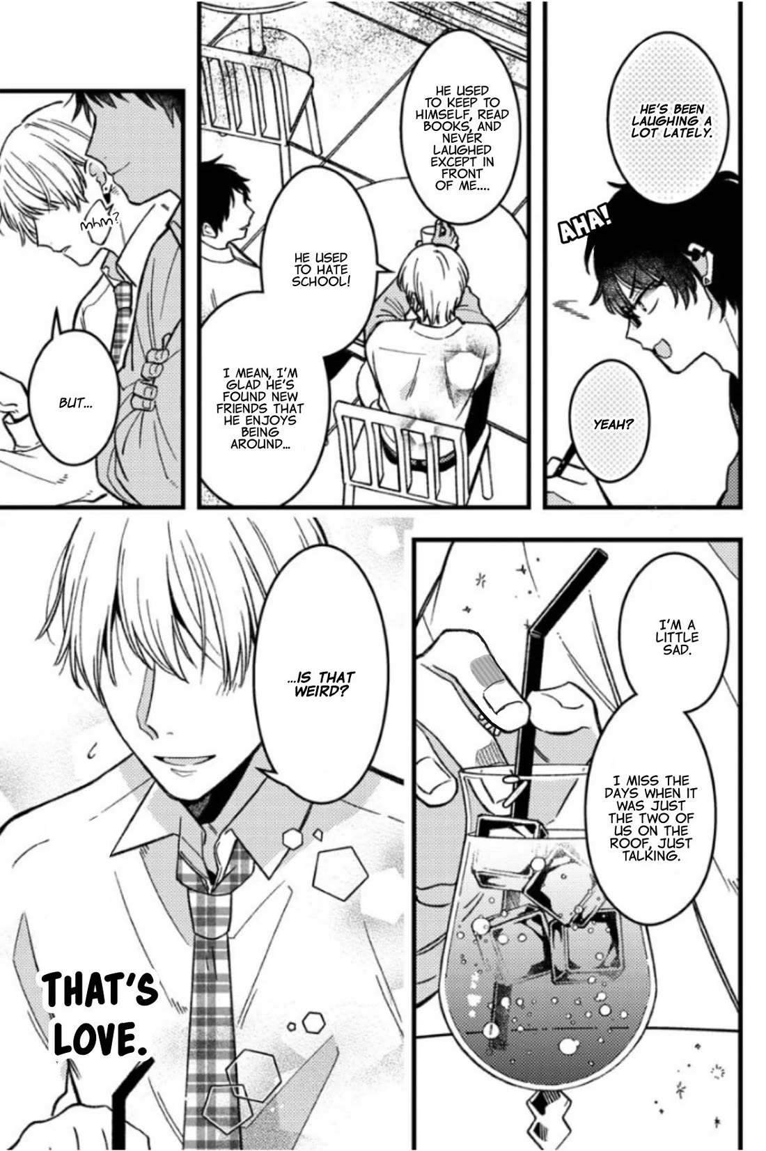 A World Where Everything Definitely Becomes BL vs. The Man Who Definitely Doesn't Want To Be In A BL chapter 64 page 3