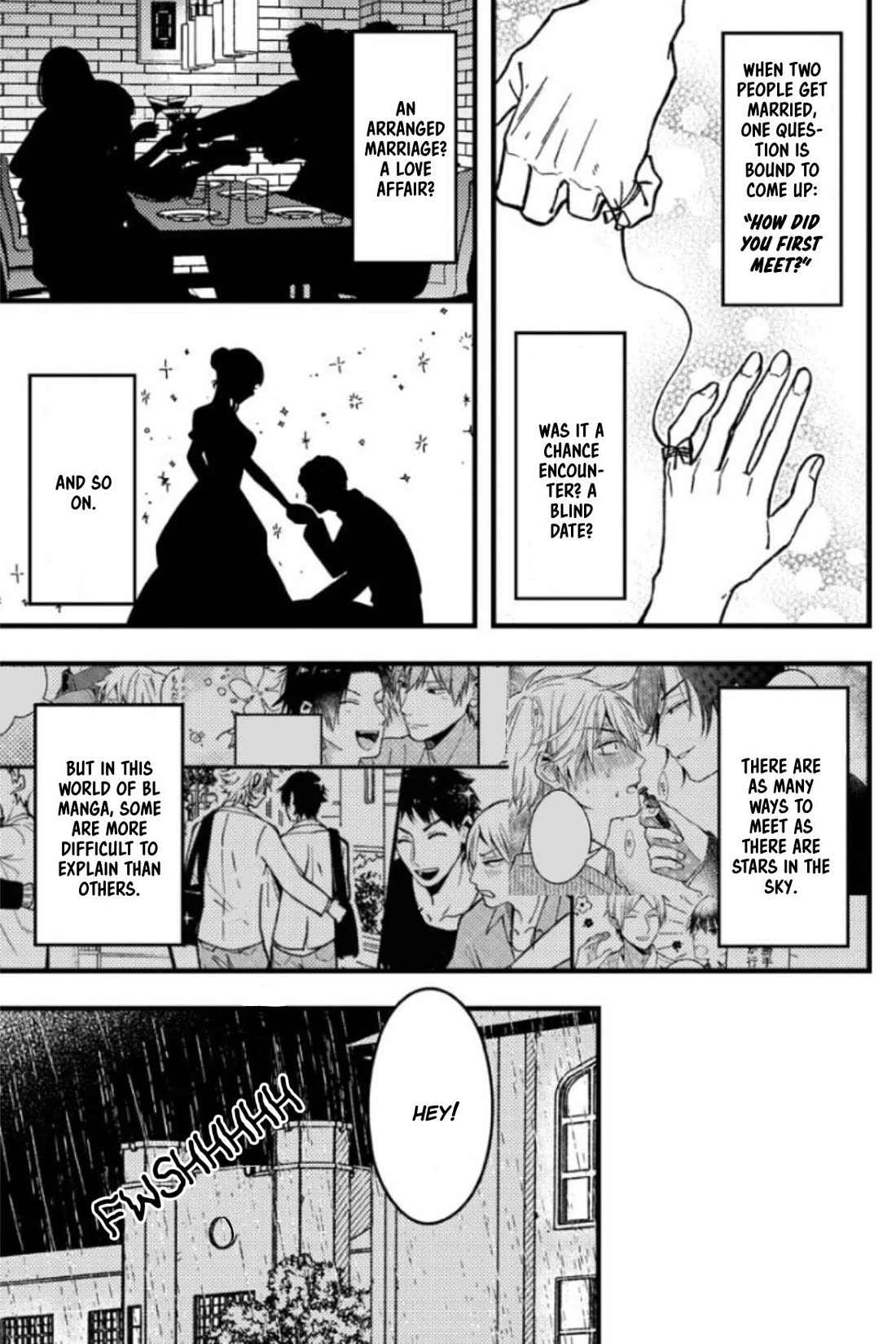 A World Where Everything Definitely Becomes BL vs. The Man Who Definitely Doesn't Want To Be In A BL chapter 66 page 1