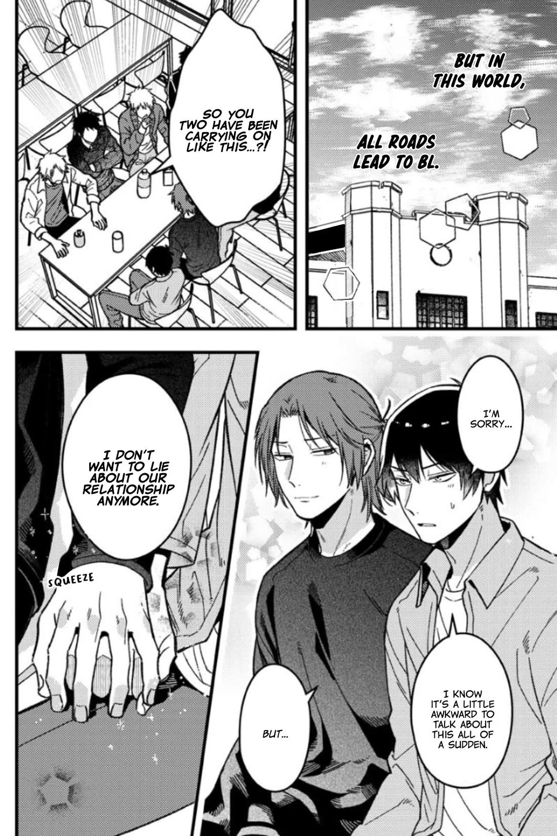 A World Where Everything Definitely Becomes BL vs. The Man Who Definitely Doesn't Want To Be In A BL chapter 66 page 4