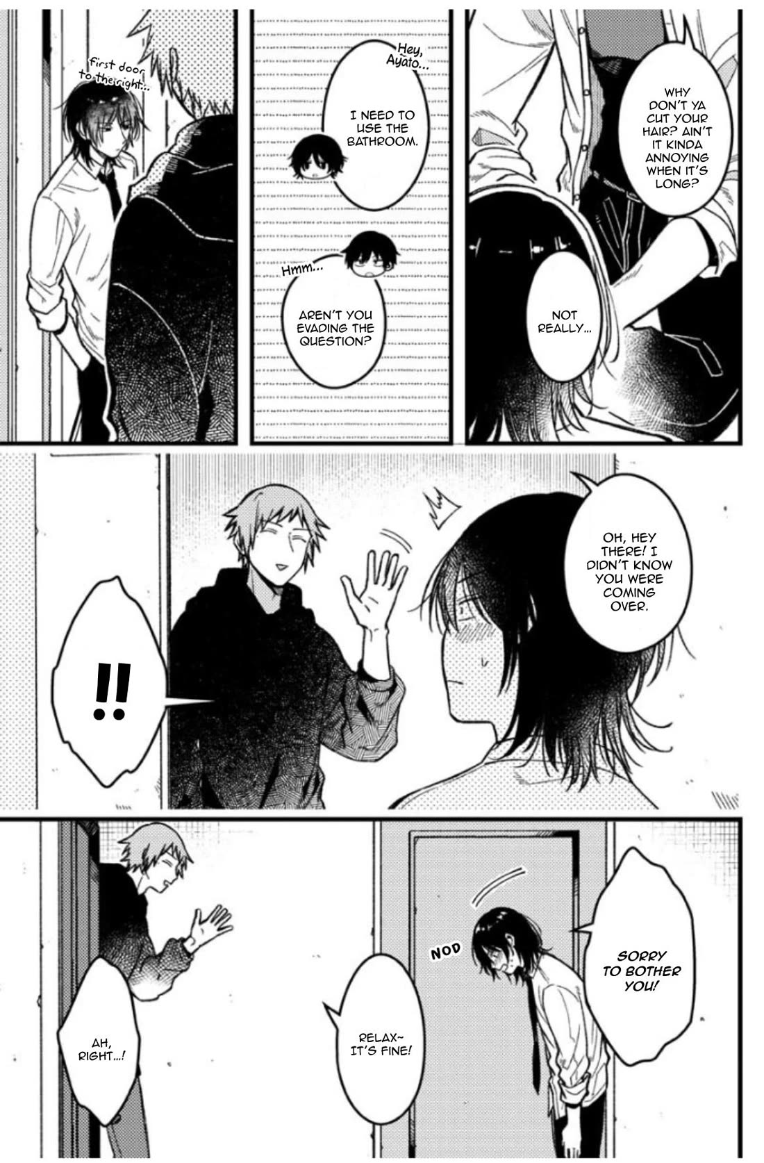 A World Where Everything Definitely Becomes BL vs. The Man Who Definitely Doesn't Want To Be In A BL chapter 67 page 3