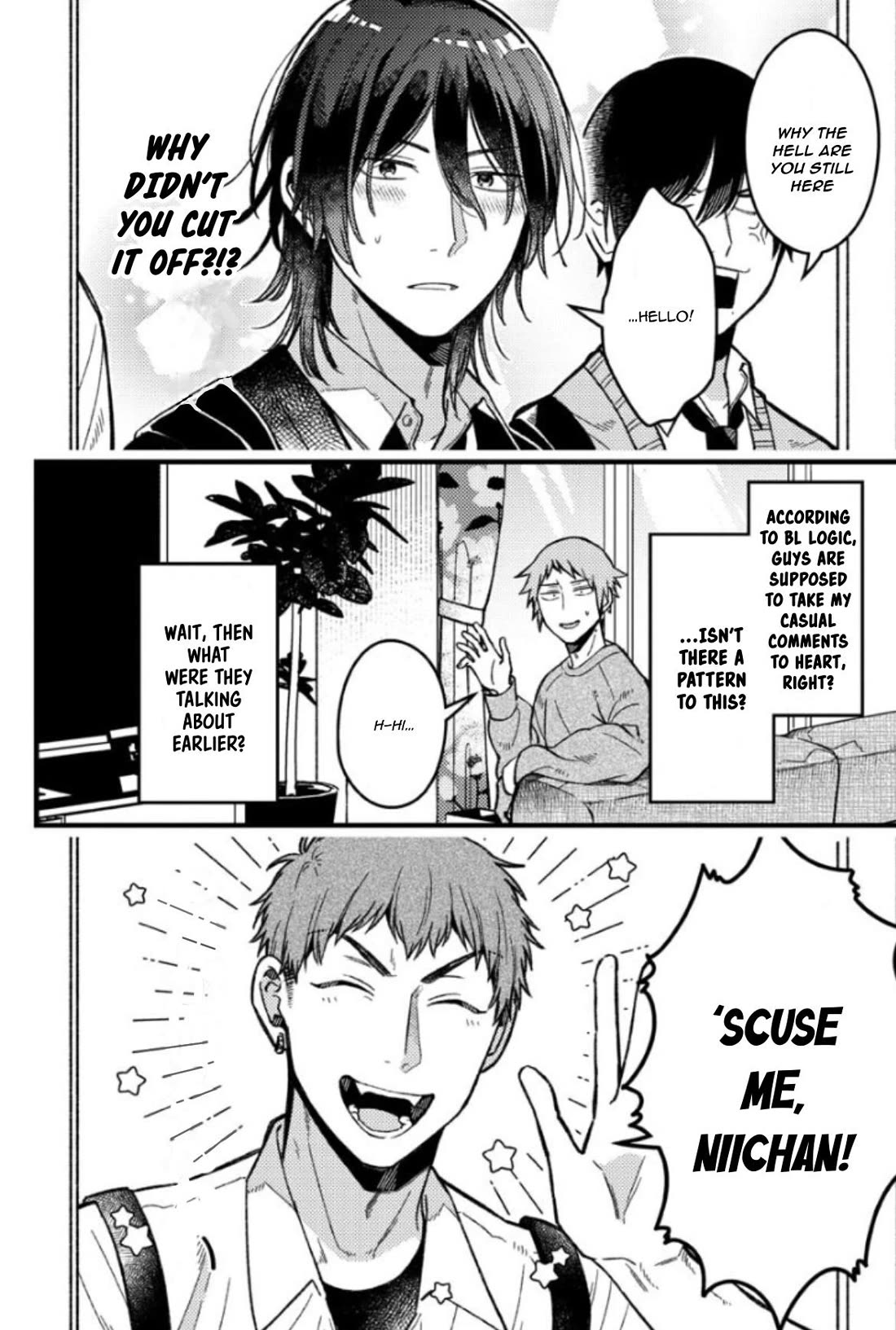 A World Where Everything Definitely Becomes BL vs. The Man Who Definitely Doesn't Want To Be In A BL chapter 67 page 8