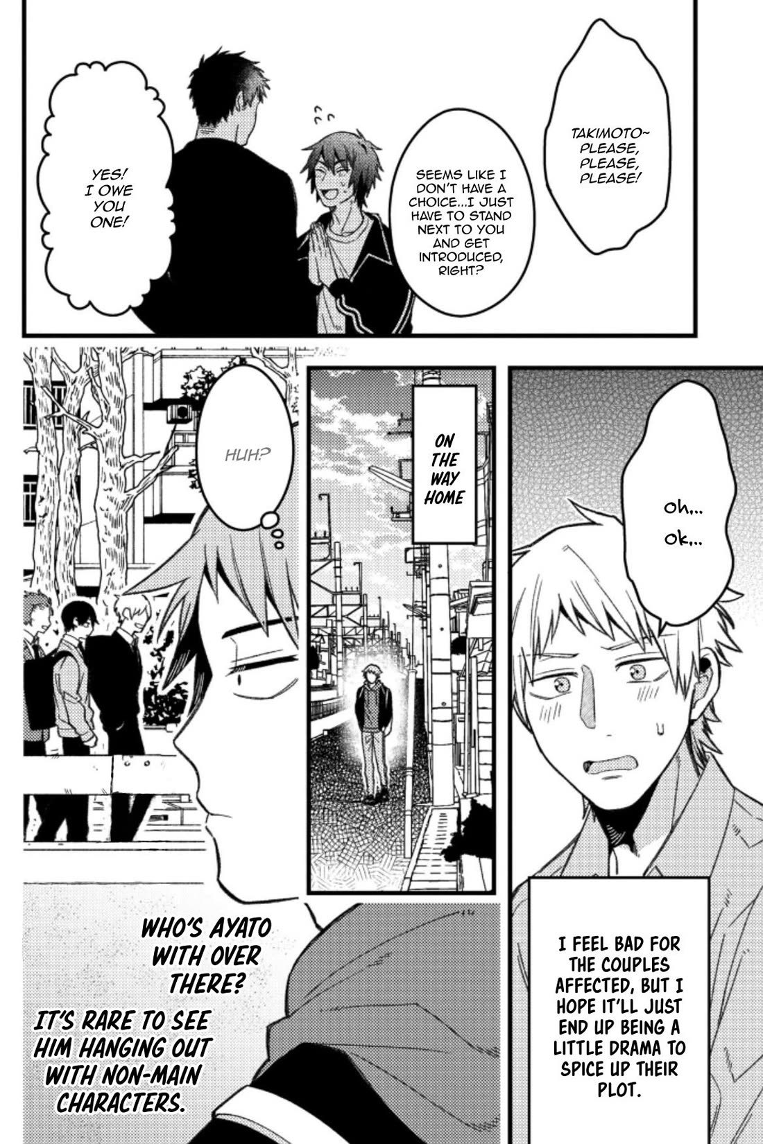 A World Where Everything Definitely Becomes BL vs. The Man Who Definitely Doesn't Want To Be In A BL chapter 70 page 4