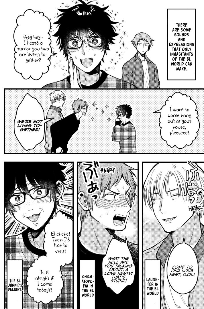 A World Where Everything Definitely Becomes BL vs. The Man Who Definitely Doesn't Want To Be In A BL chapter 77 page 2