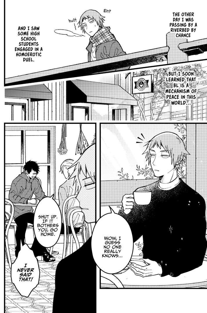 A World Where Everything Definitely Becomes BL vs. The Man Who Definitely Doesn't Want To Be In A BL chapter 78 page 2