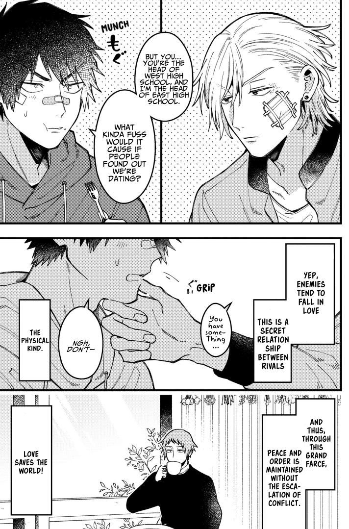 A World Where Everything Definitely Becomes BL vs. The Man Who Definitely Doesn't Want To Be In A BL chapter 78 page 3