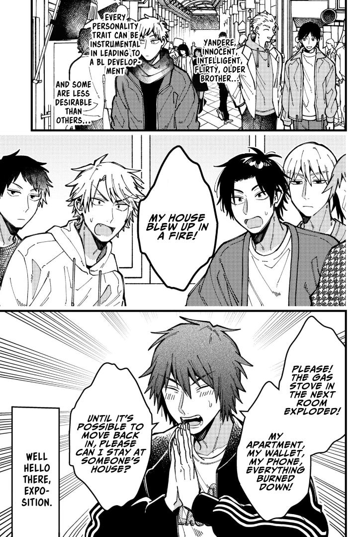 A World Where Everything Definitely Becomes BL vs. The Man Who Definitely Doesn't Want To Be In A BL chapter 79 page 1