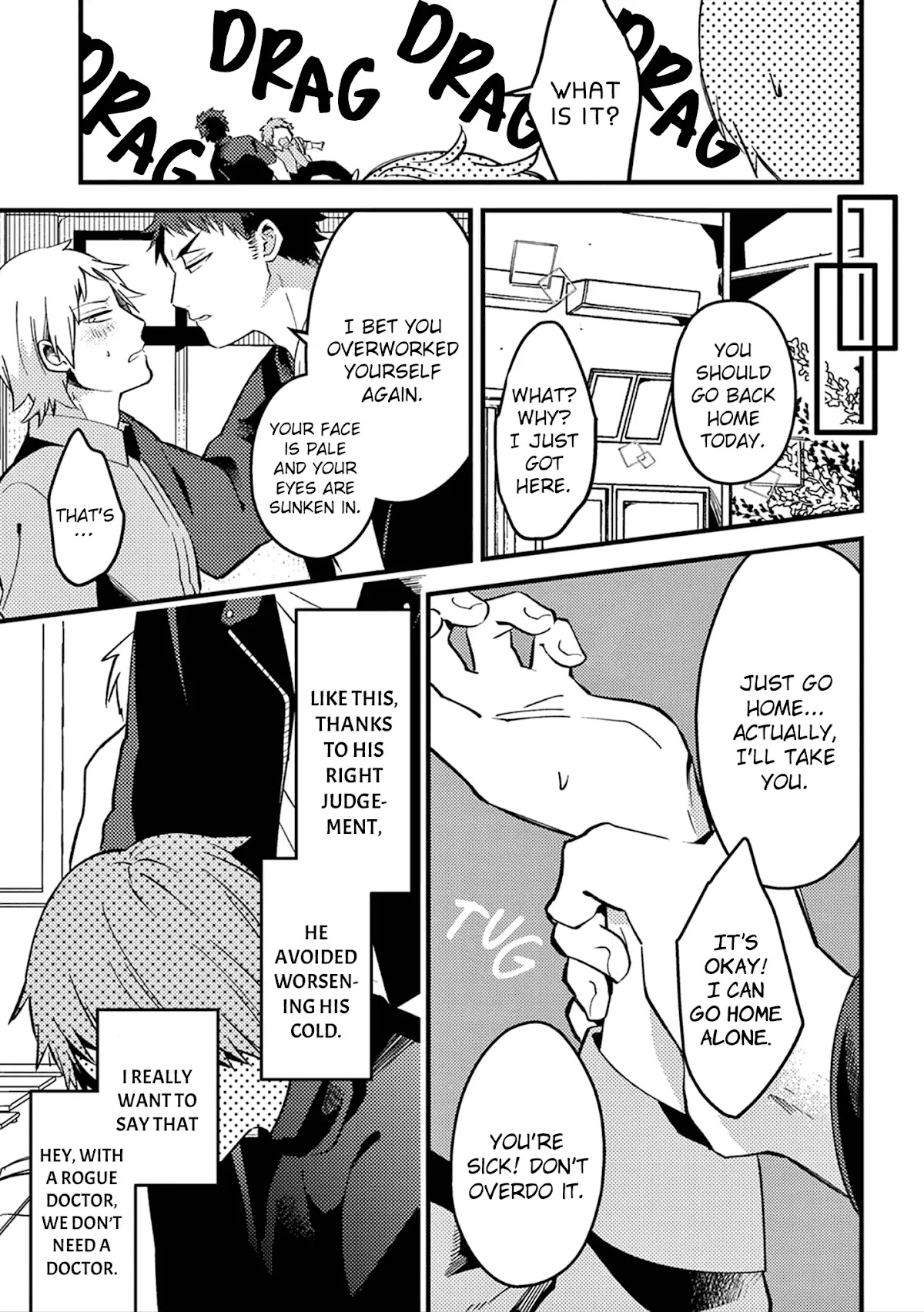 A World Where Everything Definitely Becomes BL vs. The Man Who Definitely Doesn't Want To Be In A BL chapter 8 page 5