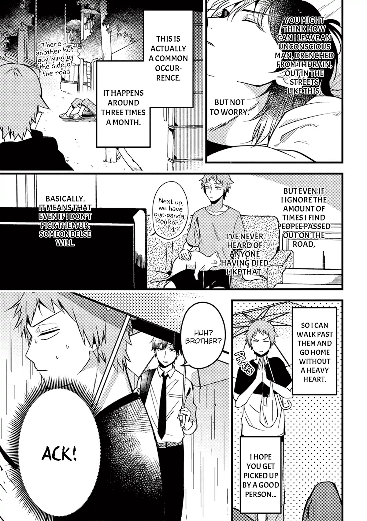 A World Where Everything Definitely Becomes BL vs. The Man Who Definitely Doesn't Want To Be In A BL chapter 9 page 4