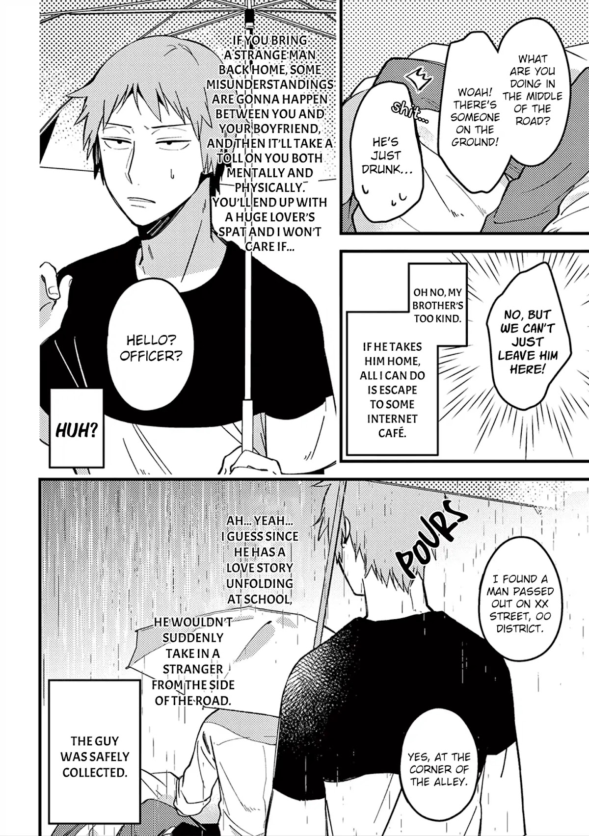 A World Where Everything Definitely Becomes BL vs. The Man Who Definitely Doesn't Want To Be In A BL chapter 9 page 5