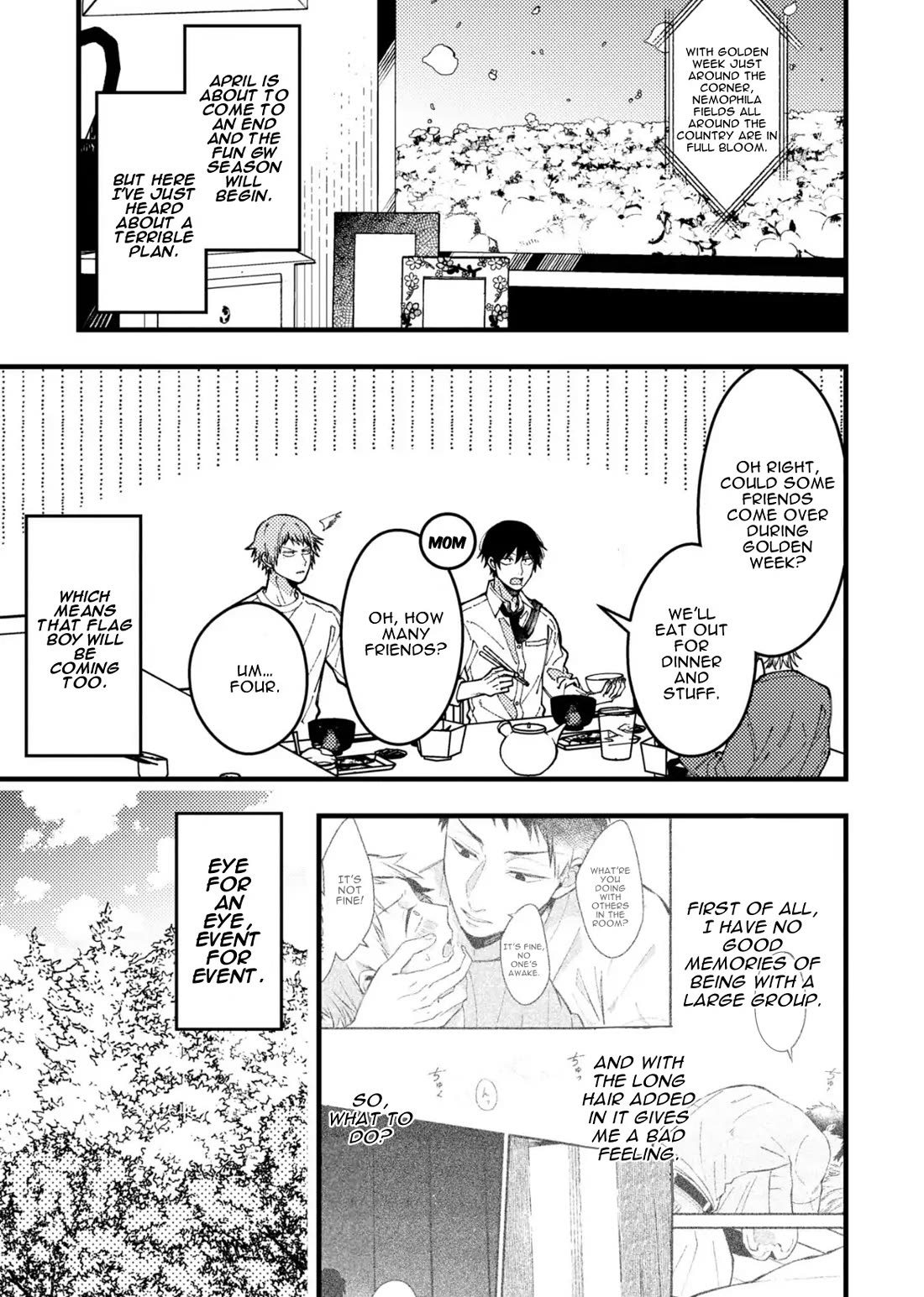 A World Where Everything Definitely Becomes BL vs. The Man Who Definitely Doesn't Want To Be In A BL chapter 90 page 1