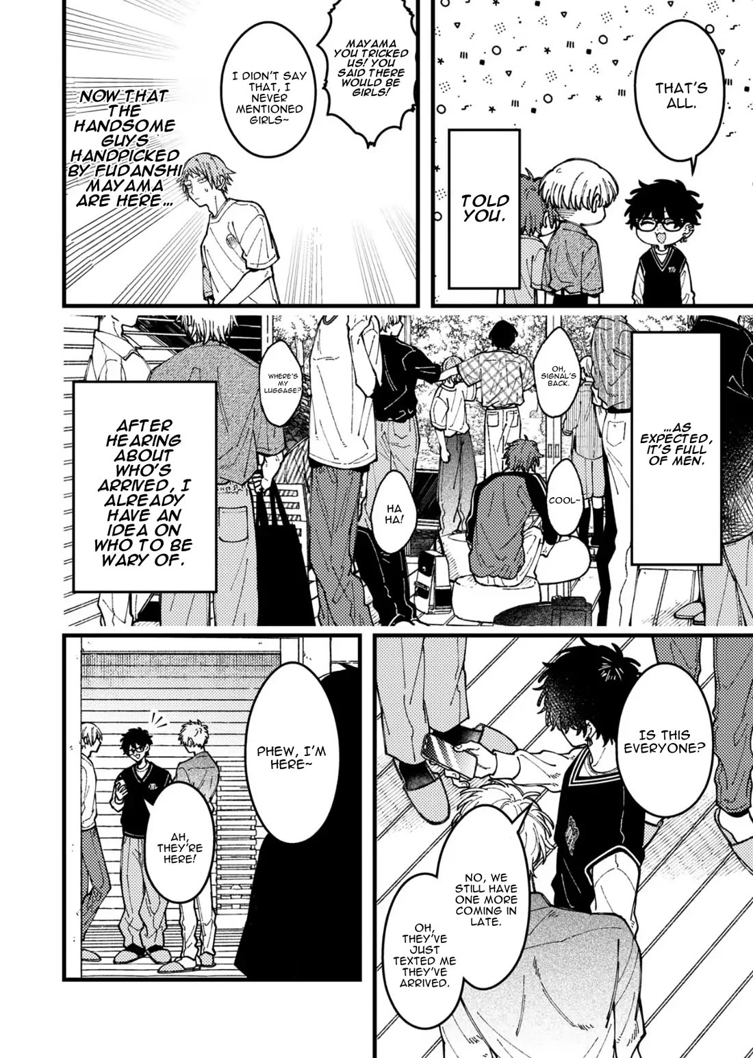 A World Where Everything Definitely Becomes BL vs. The Man Who Definitely Doesn't Want To Be In A BL chapter 90 page 4