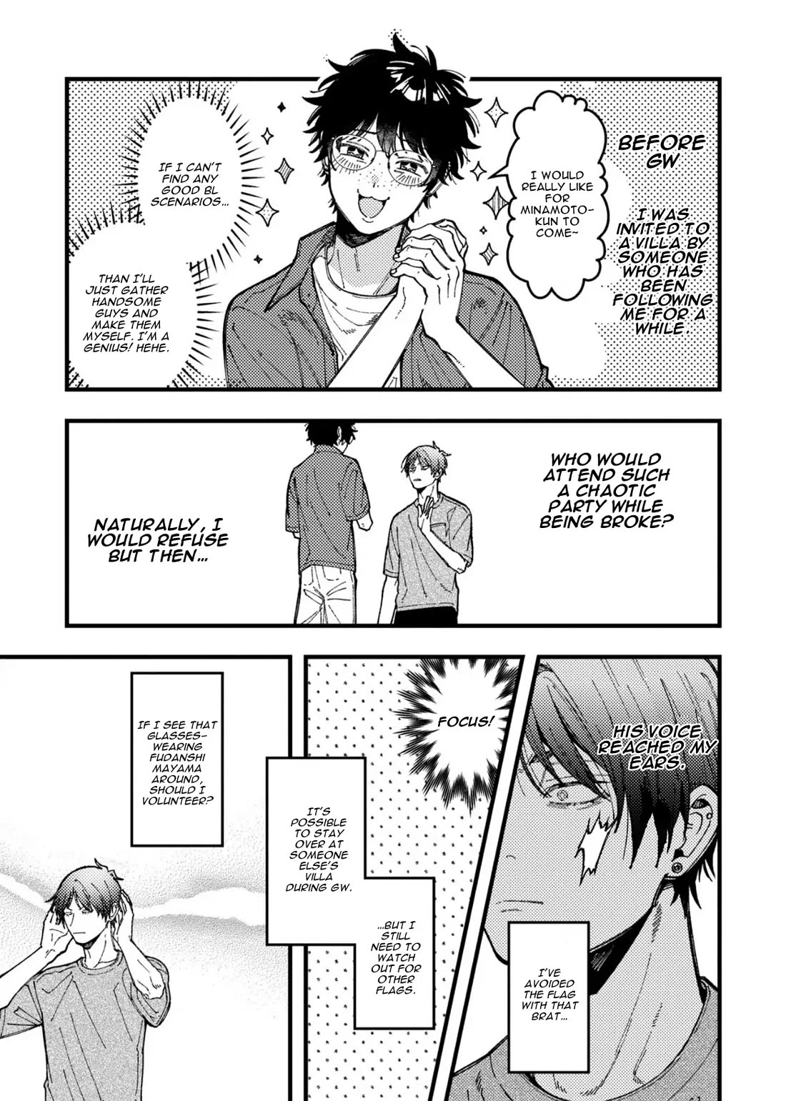 A World Where Everything Definitely Becomes BL vs. The Man Who Definitely Doesn't Want To Be In A BL chapter 91 page 1