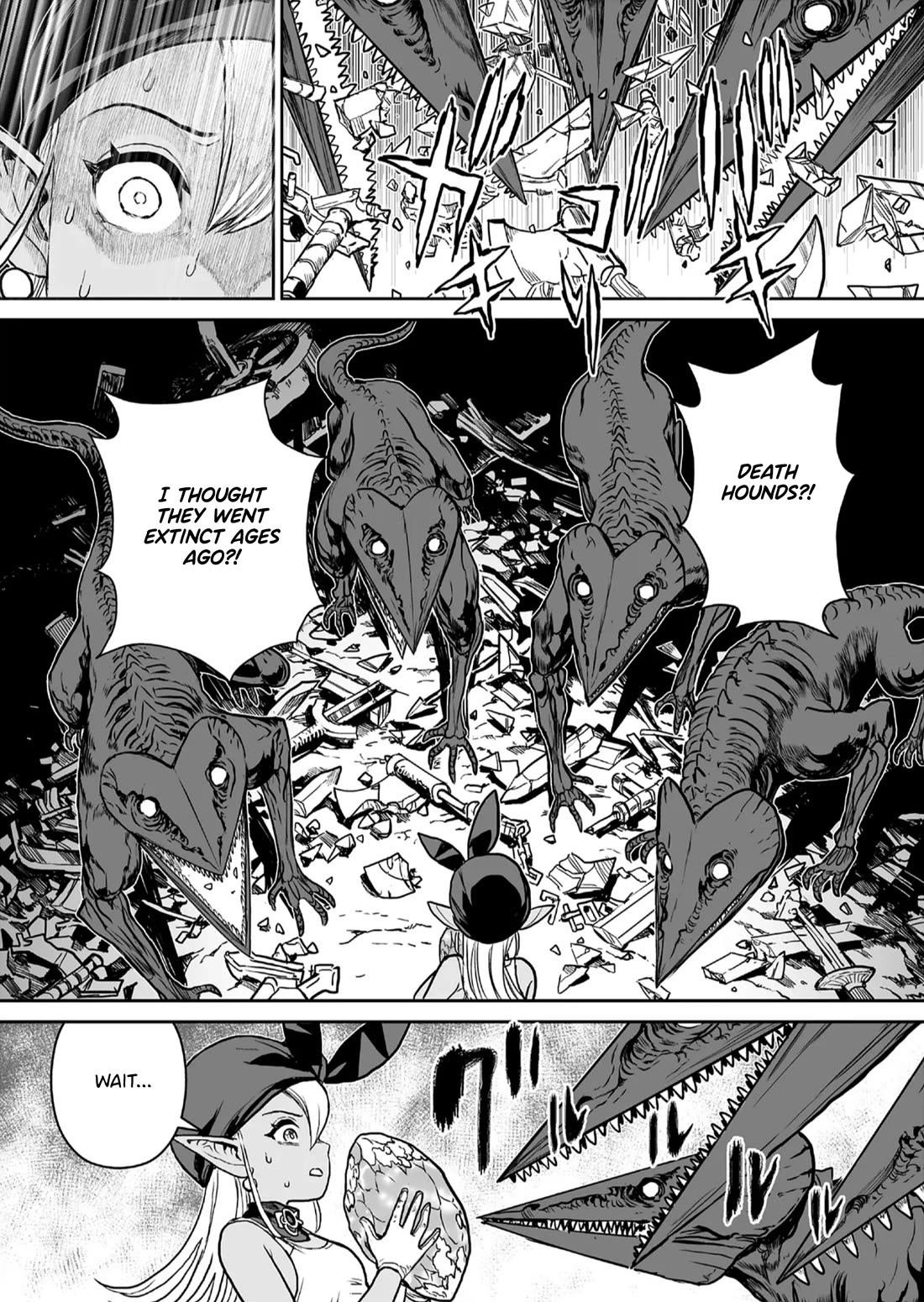 Abandoned: The Hero Who's So Strong He Breaks Every Weapon and the Elf Weaponsmith chapter 1 page 24