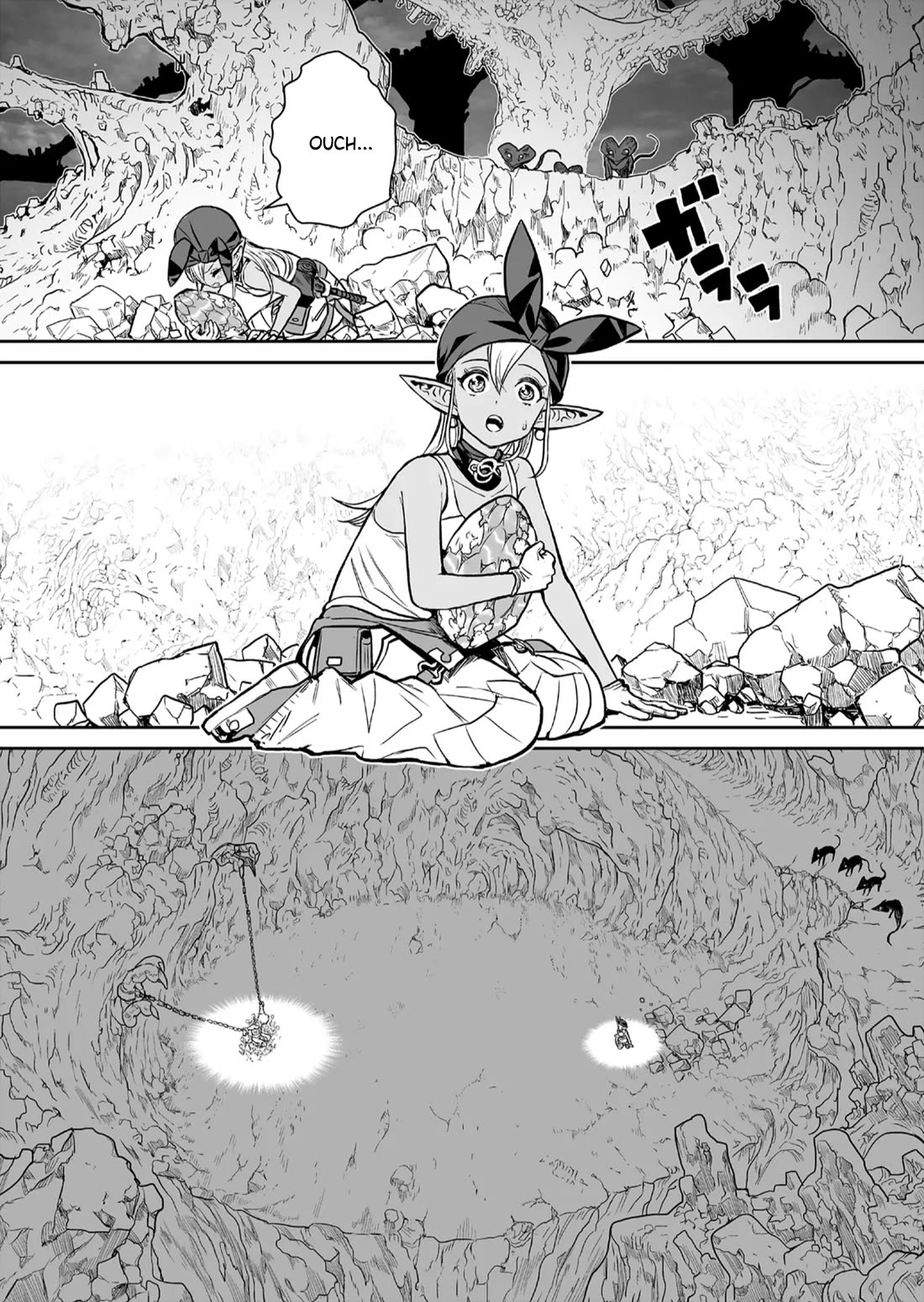 Abandoned: The Hero Who's So Strong He Breaks Every Weapon and the Elf Weaponsmith chapter 1 page 27