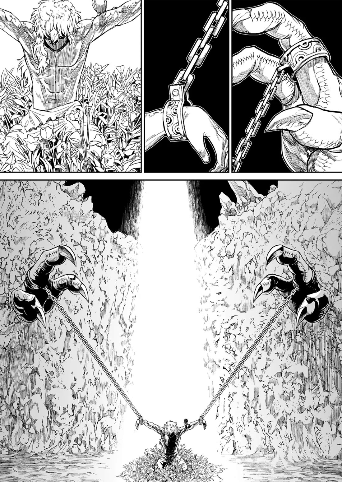 Abandoned: The Hero Who's So Strong He Breaks Every Weapon and the Elf Weaponsmith chapter 1 page 28