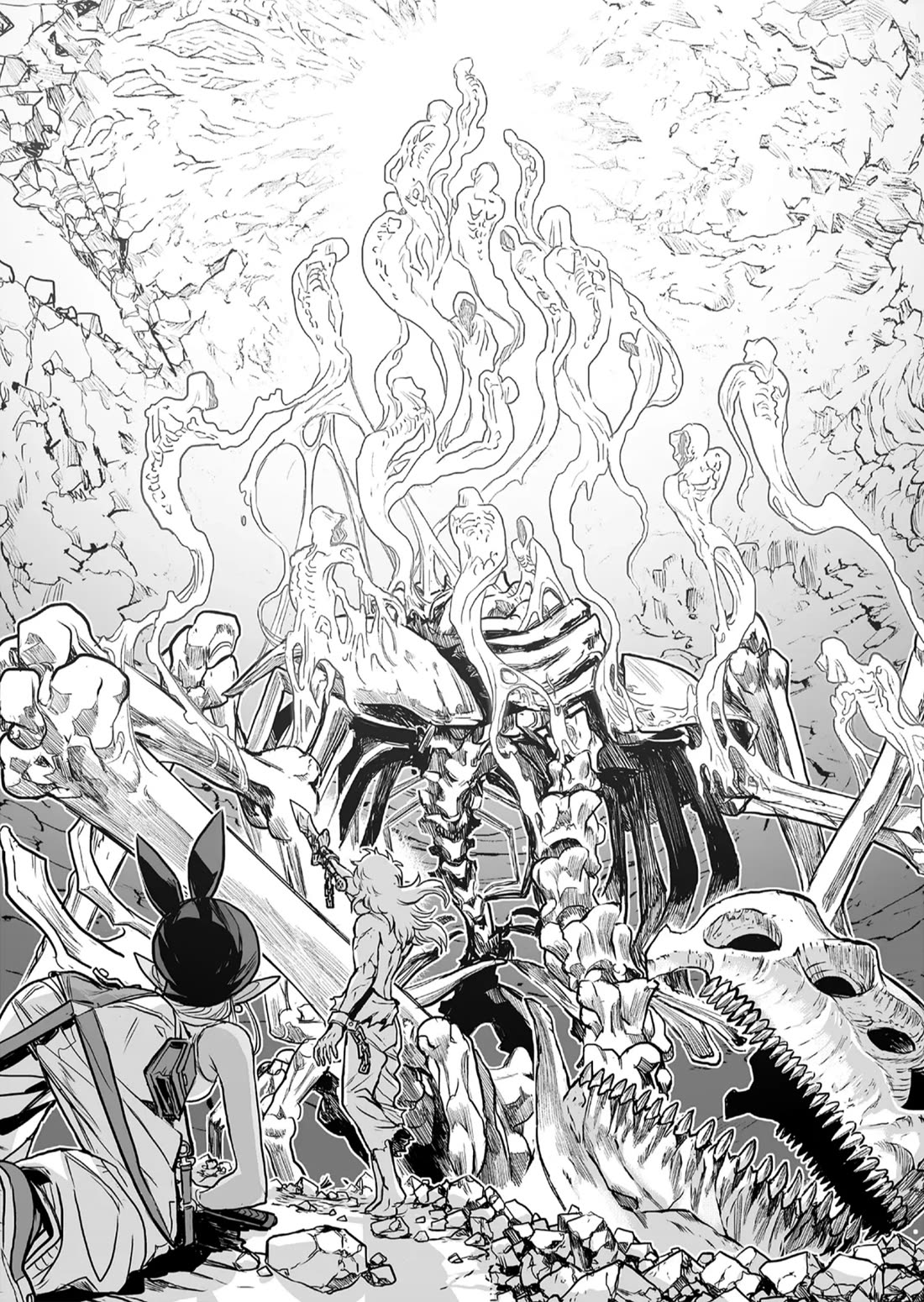 Abandoned: The Hero Who's So Strong He Breaks Every Weapon and the Elf Weaponsmith chapter 1 page 45