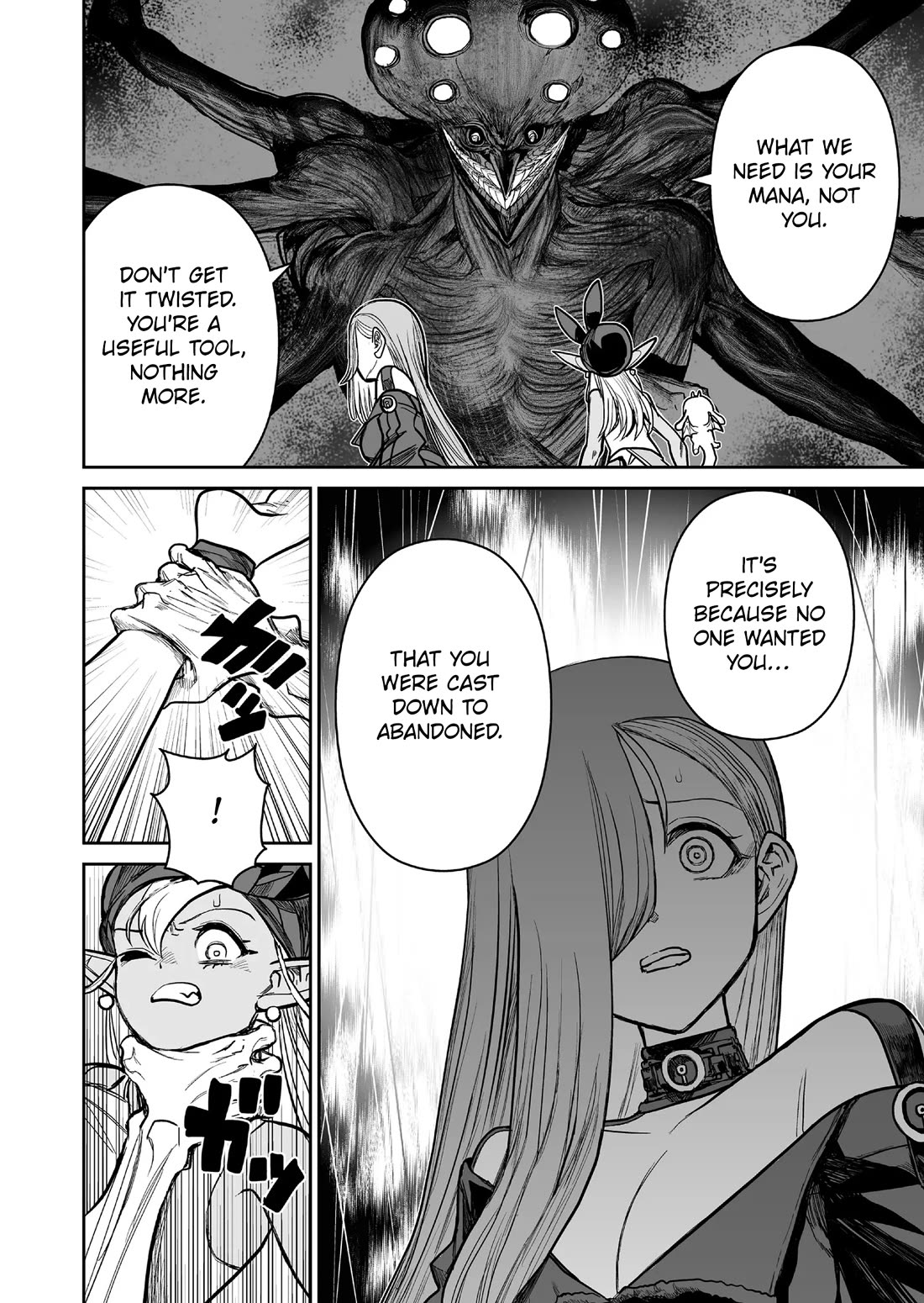 Abandoned: The Hero Who's So Strong He Breaks Every Weapon and the Elf Weaponsmith chapter 10 page 10