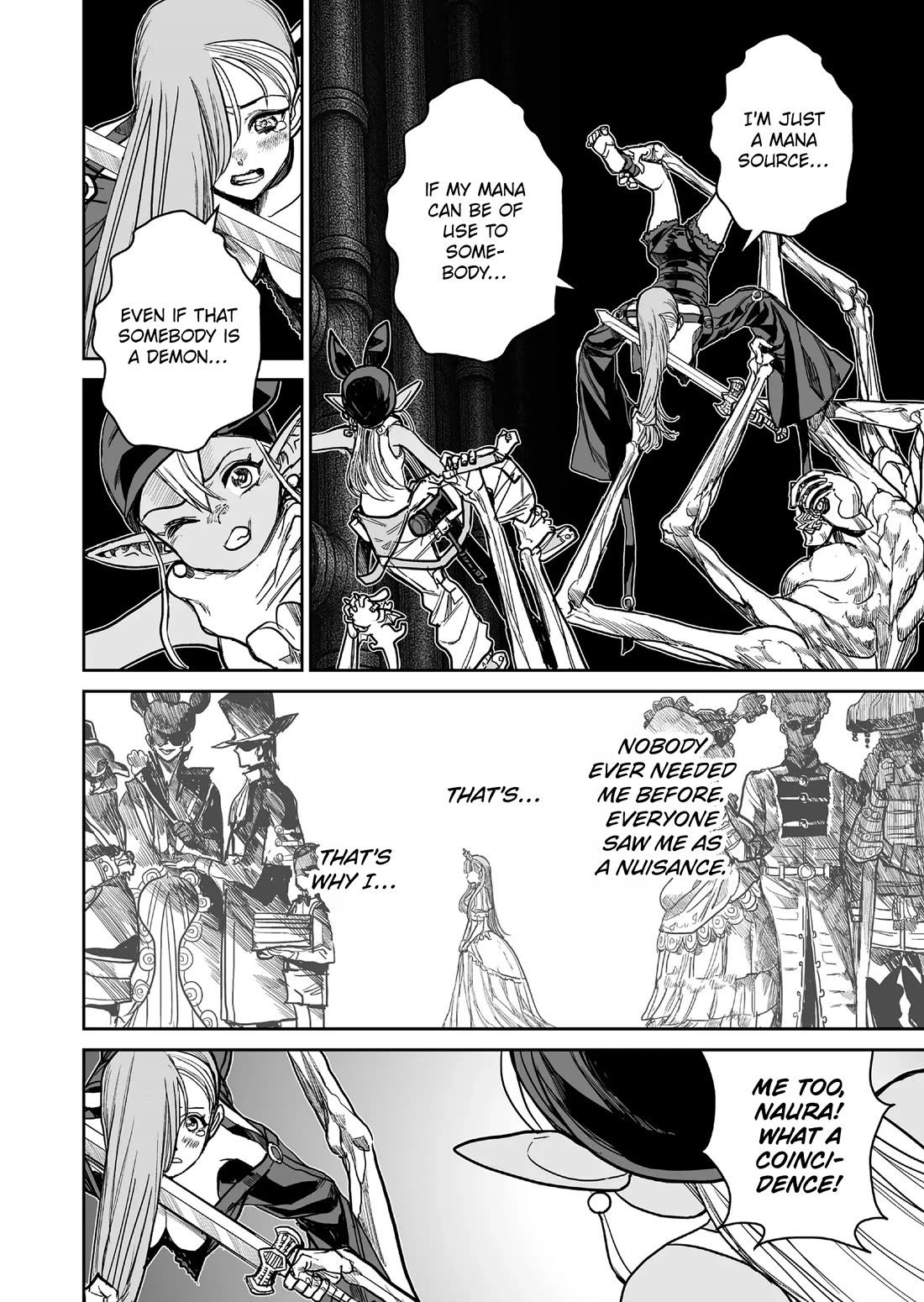 Abandoned: The Hero Who's So Strong He Breaks Every Weapon and the Elf Weaponsmith chapter 10 page 12