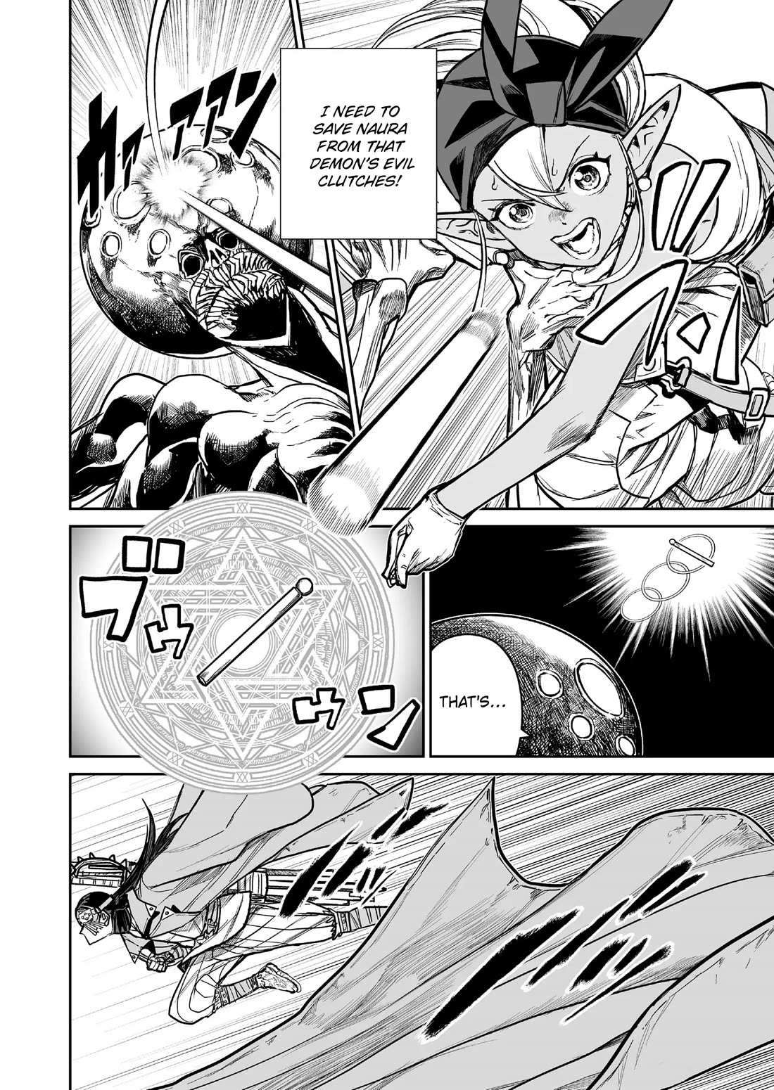 Abandoned: The Hero Who's So Strong He Breaks Every Weapon and the Elf Weaponsmith chapter 10 page 14