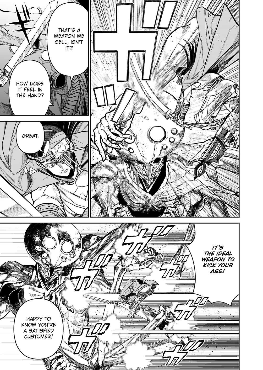 Abandoned: The Hero Who's So Strong He Breaks Every Weapon and the Elf Weaponsmith chapter 11 page 7