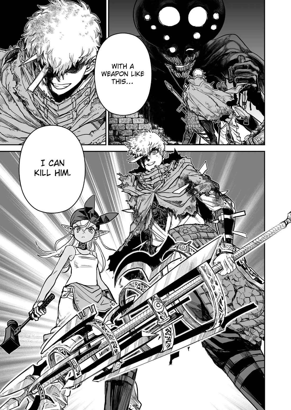 Abandoned: The Hero Who's So Strong He Breaks Every Weapon and the Elf Weaponsmith chapter 12 page 17