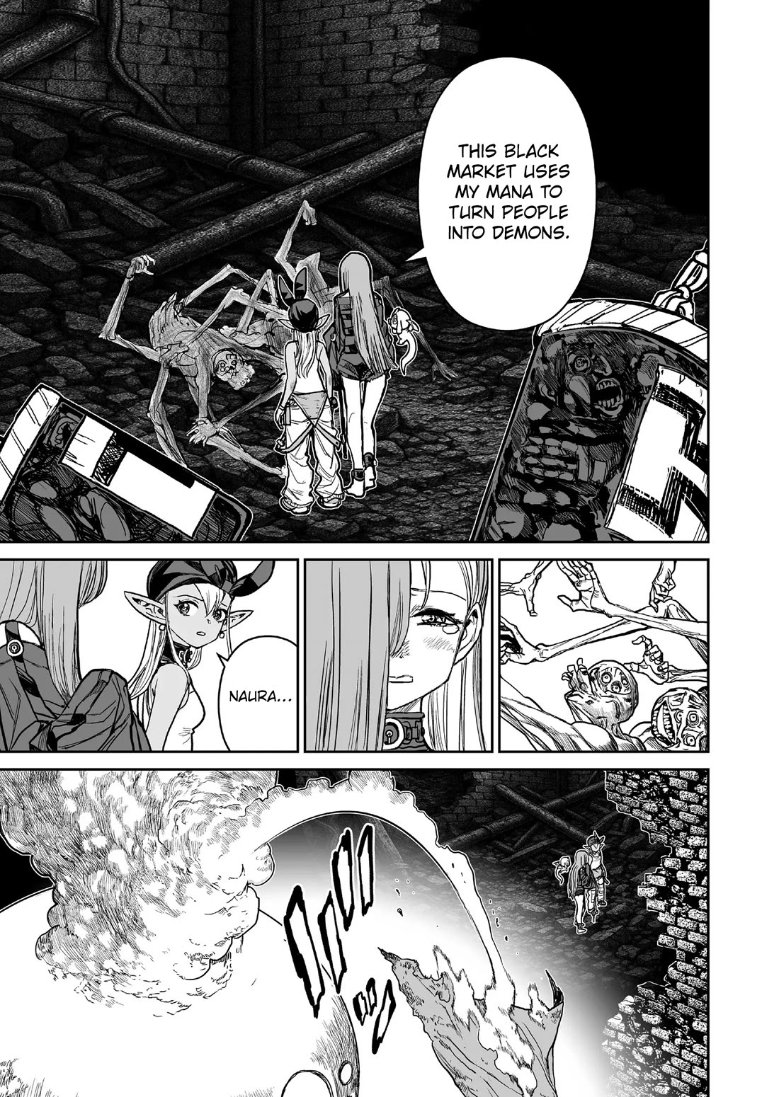 Abandoned: The Hero Who's So Strong He Breaks Every Weapon and the Elf Weaponsmith chapter 12 page 3