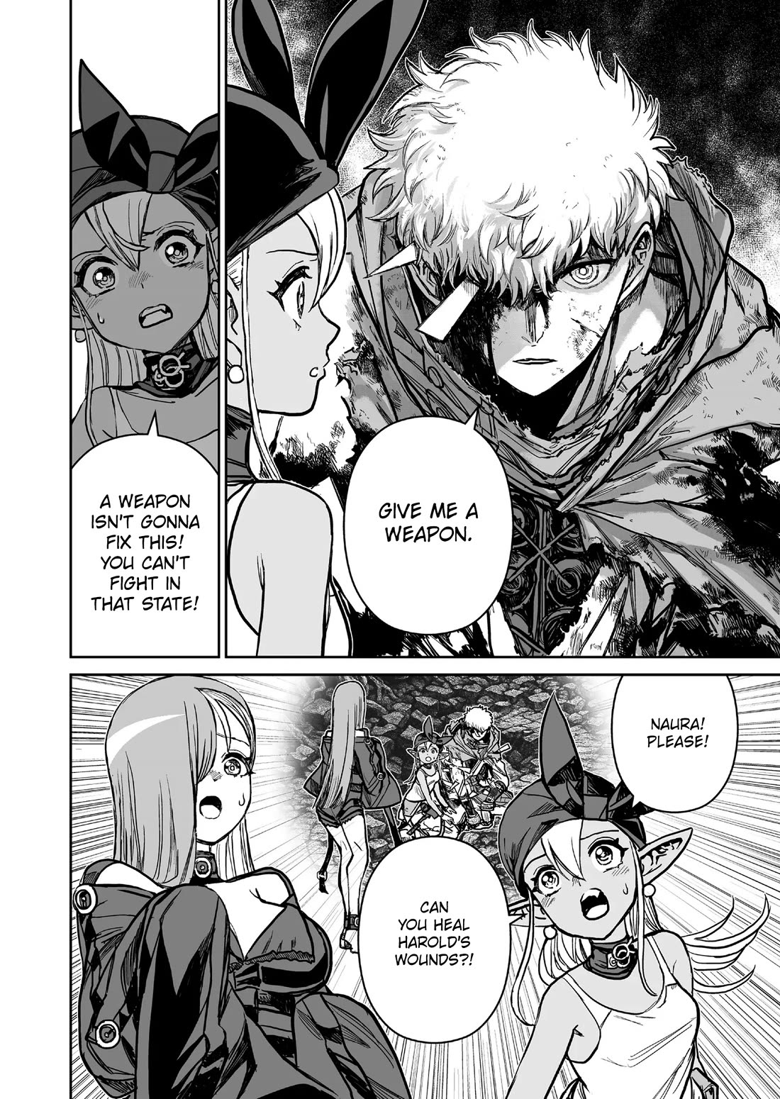 Abandoned: The Hero Who's So Strong He Breaks Every Weapon and the Elf Weaponsmith chapter 12 page 8