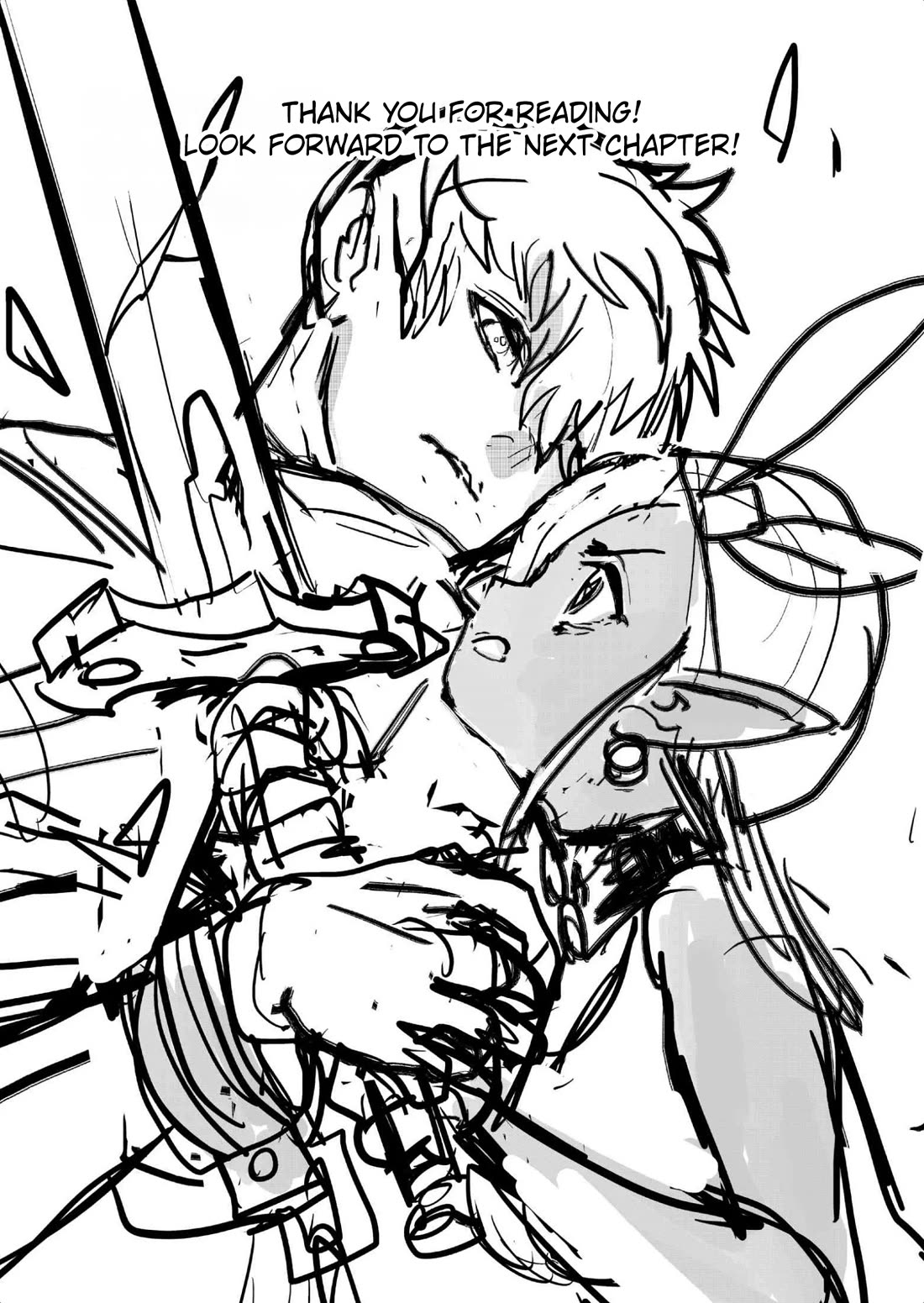 Abandoned: The Hero Who's So Strong He Breaks Every Weapon and the Elf Weaponsmith chapter 13 page 20