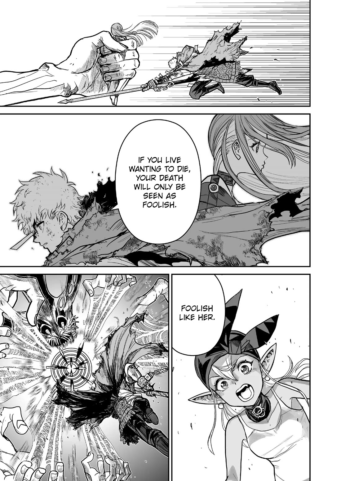 Abandoned: The Hero Who's So Strong He Breaks Every Weapon and the Elf Weaponsmith chapter 13 page 7