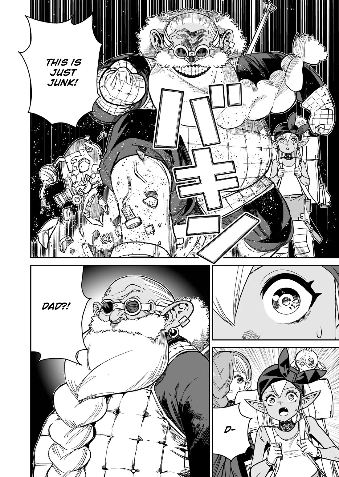 Abandoned: The Hero Who's So Strong He Breaks Every Weapon and the Elf Weaponsmith chapter 14 page 14