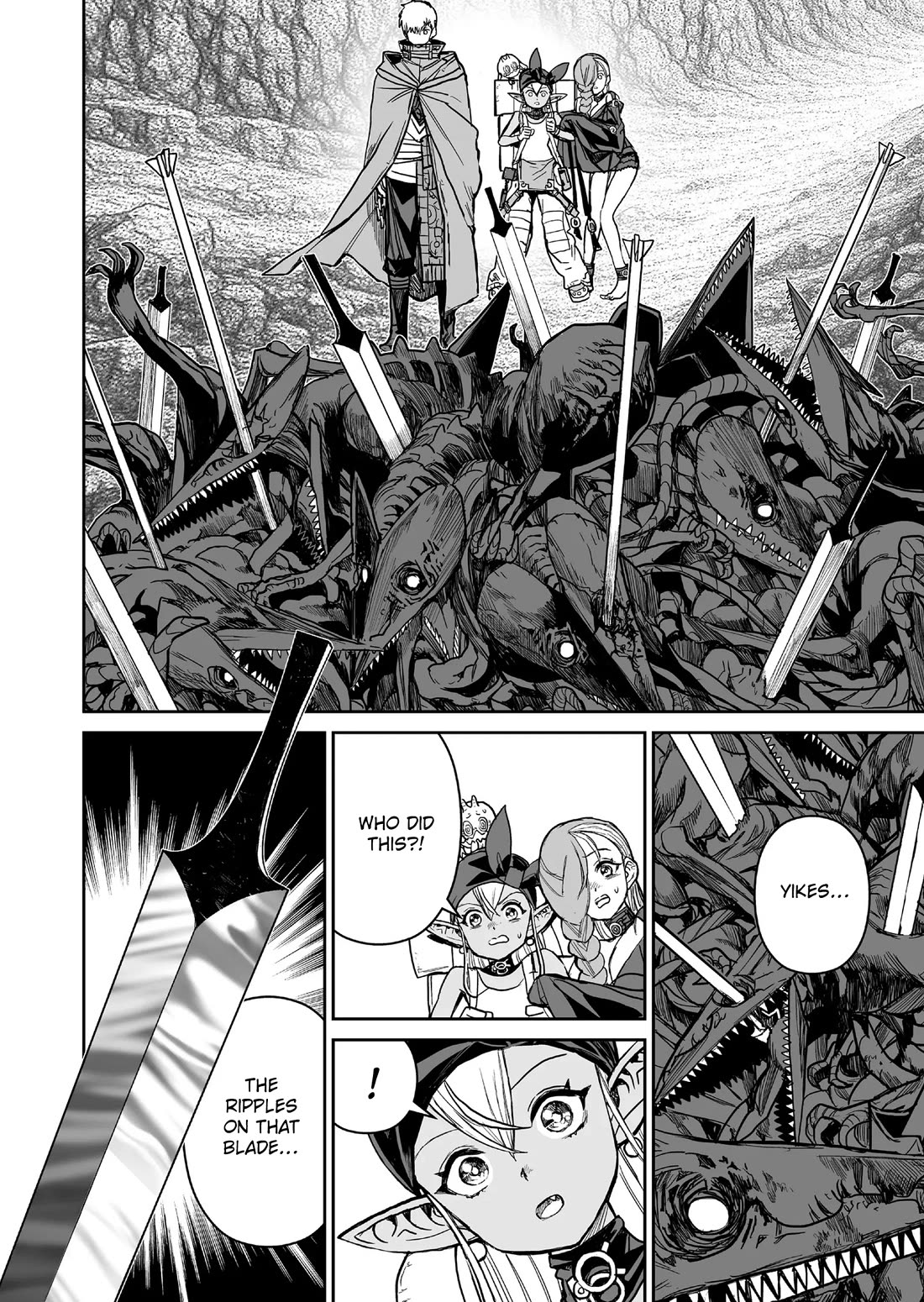 Abandoned: The Hero Who's So Strong He Breaks Every Weapon and the Elf Weaponsmith chapter 14 page 6