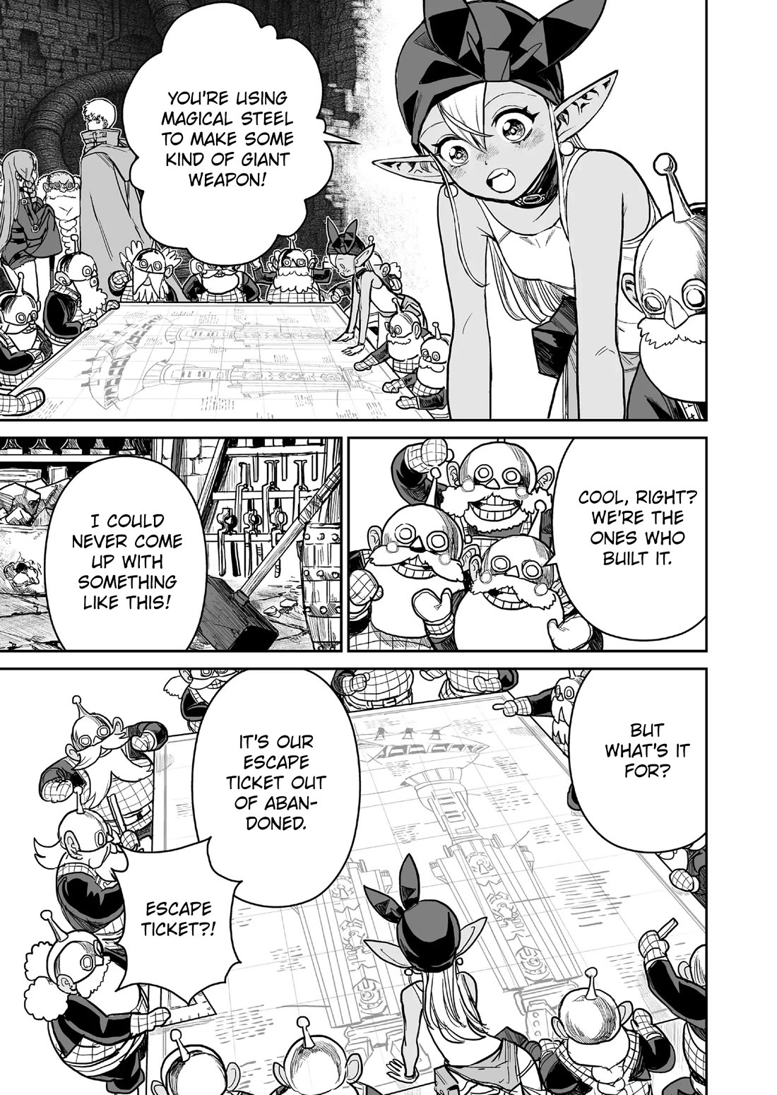 Abandoned: The Hero Who's So Strong He Breaks Every Weapon and the Elf Weaponsmith chapter 15 page 11