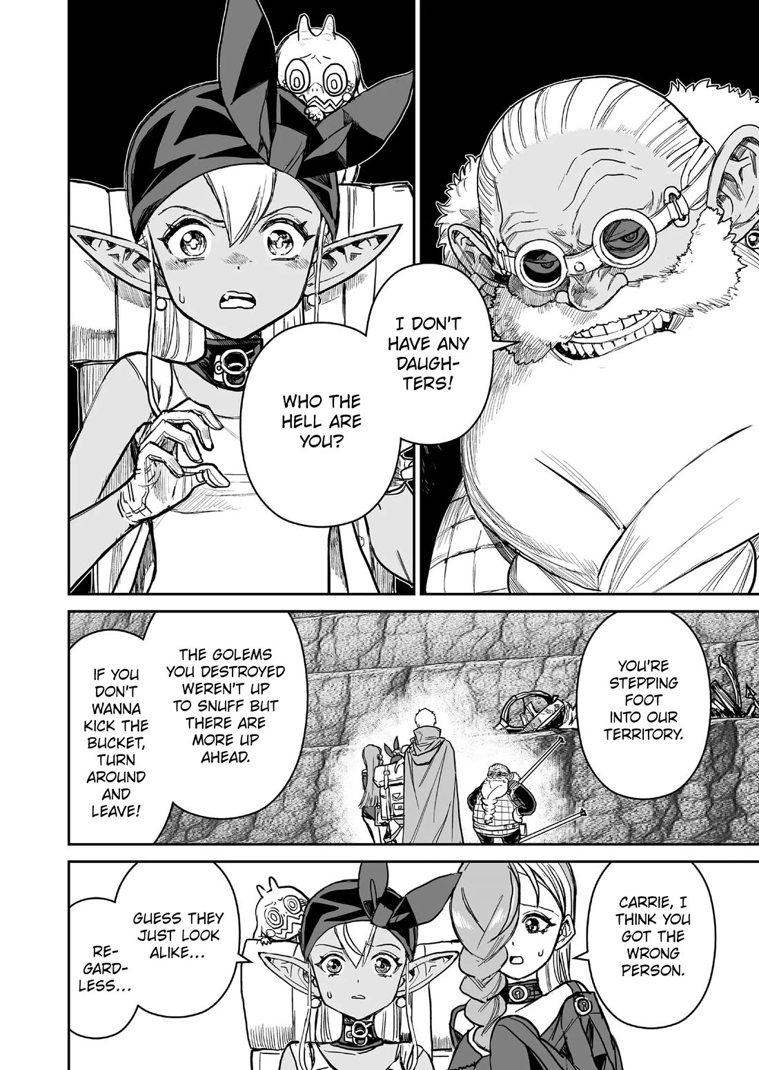 Abandoned: The Hero Who's So Strong He Breaks Every Weapon and the Elf Weaponsmith chapter 15 page 2